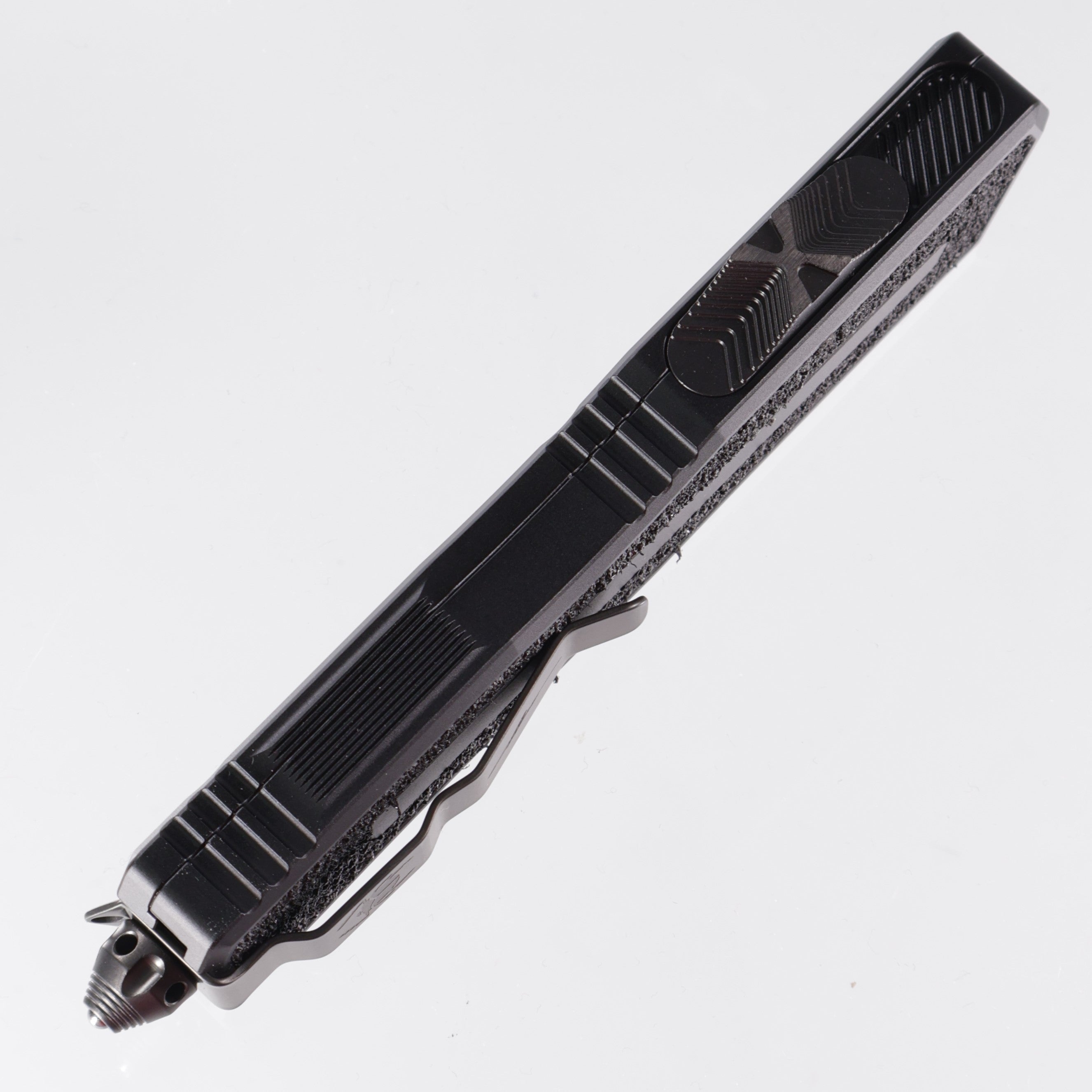 Microtech Scarab 2 Gen3 Shadow - DLC M390MK - DLC Hardware - Black Aluminum - Scarab II Gen III - 1278-1 DLCTSH