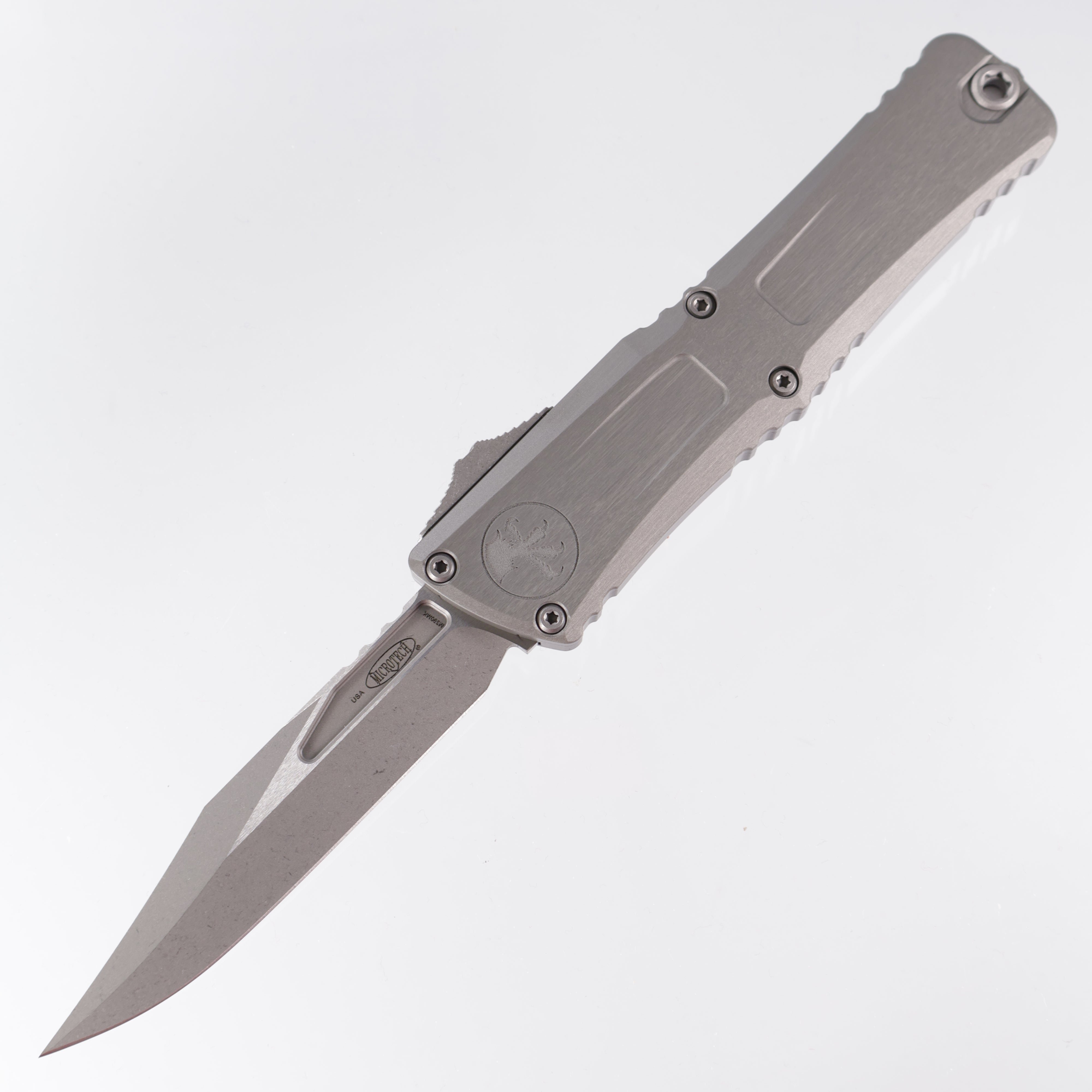 Microtech Combat Troodon Gen3 - Bowie M390MK - Natural Clear - Gen III - 1146-10 APNC