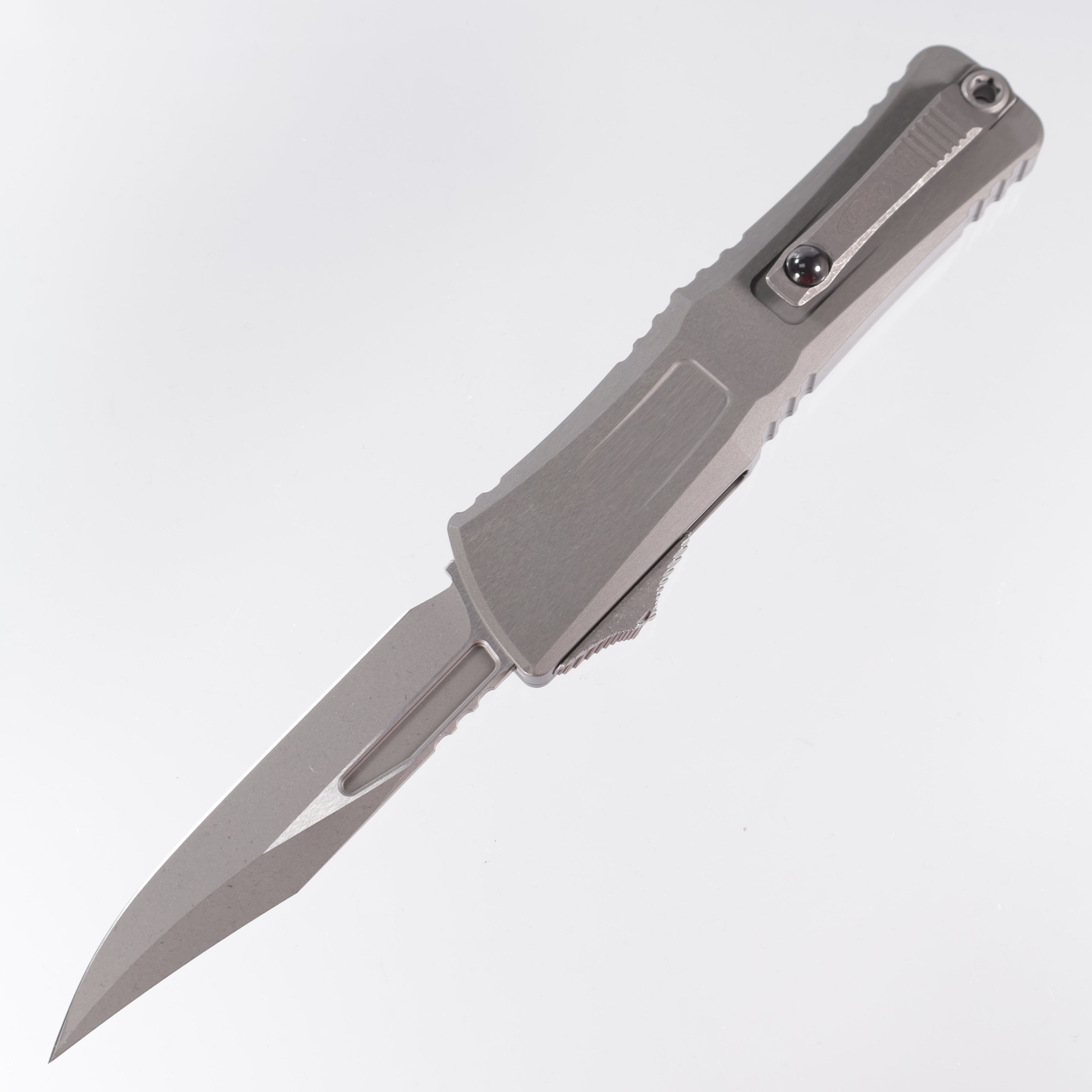 Microtech Combat Troodon Gen3 - Bowie M390MK - Natural Clear - Gen III - 1146-10 APNC