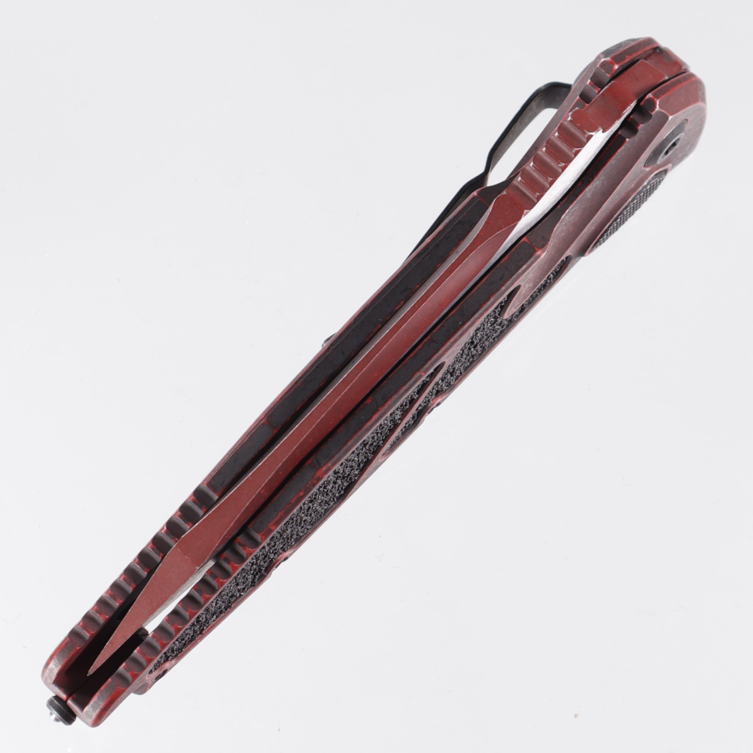 Microtech Socom Auto - Weathered Crimson - Tanto M390MK - 161A-1 WCM