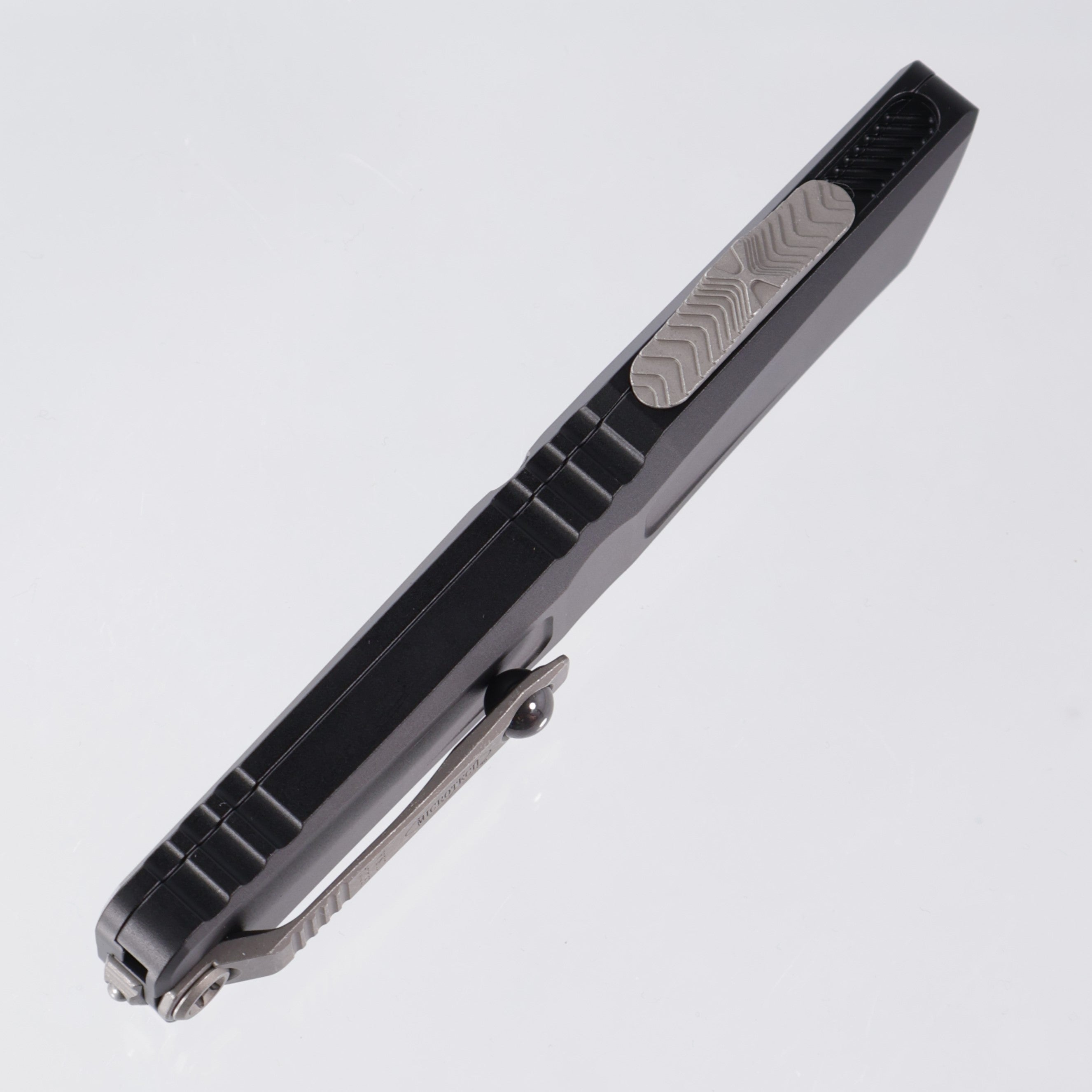 Microtech Combat Troodon Gen 3 - Apocalyptic Standard, Single Edge M390MK - Black Aluminum - Gen III 1143-10AP