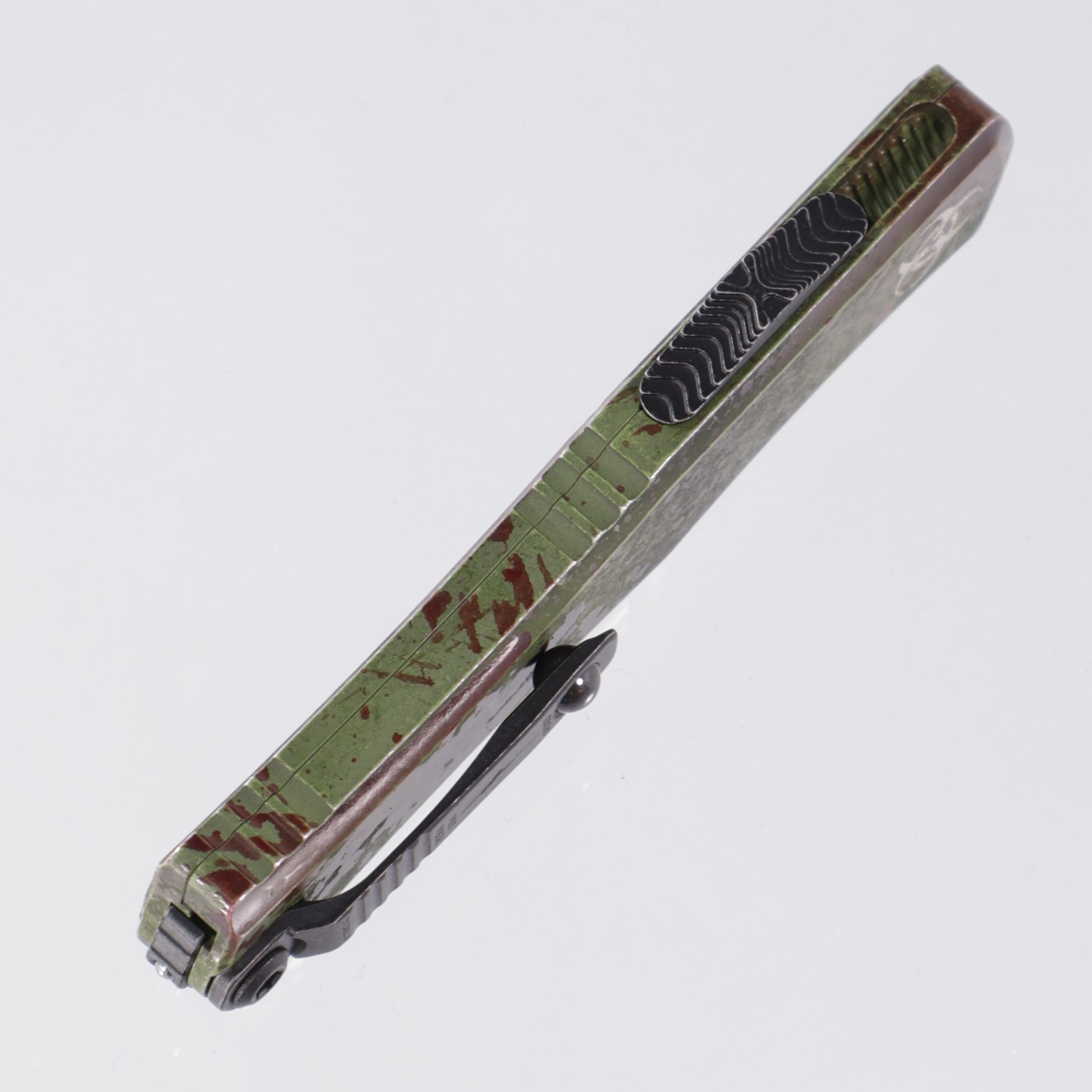 Microtech Hera 2 Mini - Outbreak Signature Series - Apocalyptic M390MK - Hera II Mini 1701M-1 OBDS