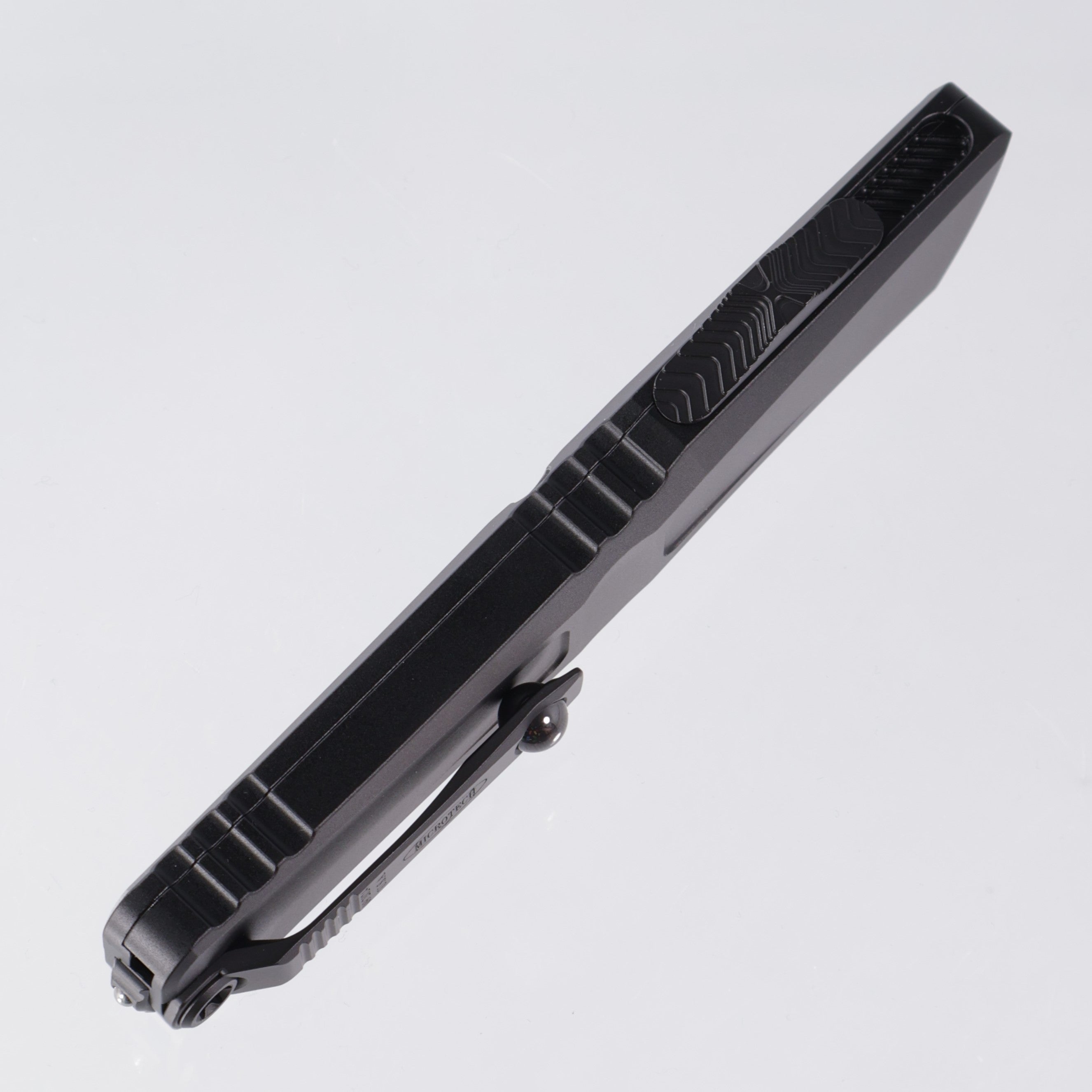 Microtech Combat Troodon Gen 3 - Black Tanto, Partial Serrate M390MK - Black Aluminum - Gen III 1144-2 T