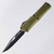 Microtech Combat Troodon Gen 3 - Black Bowie M390MK - OD Green Aluminum - Gen III 1146-1 OD