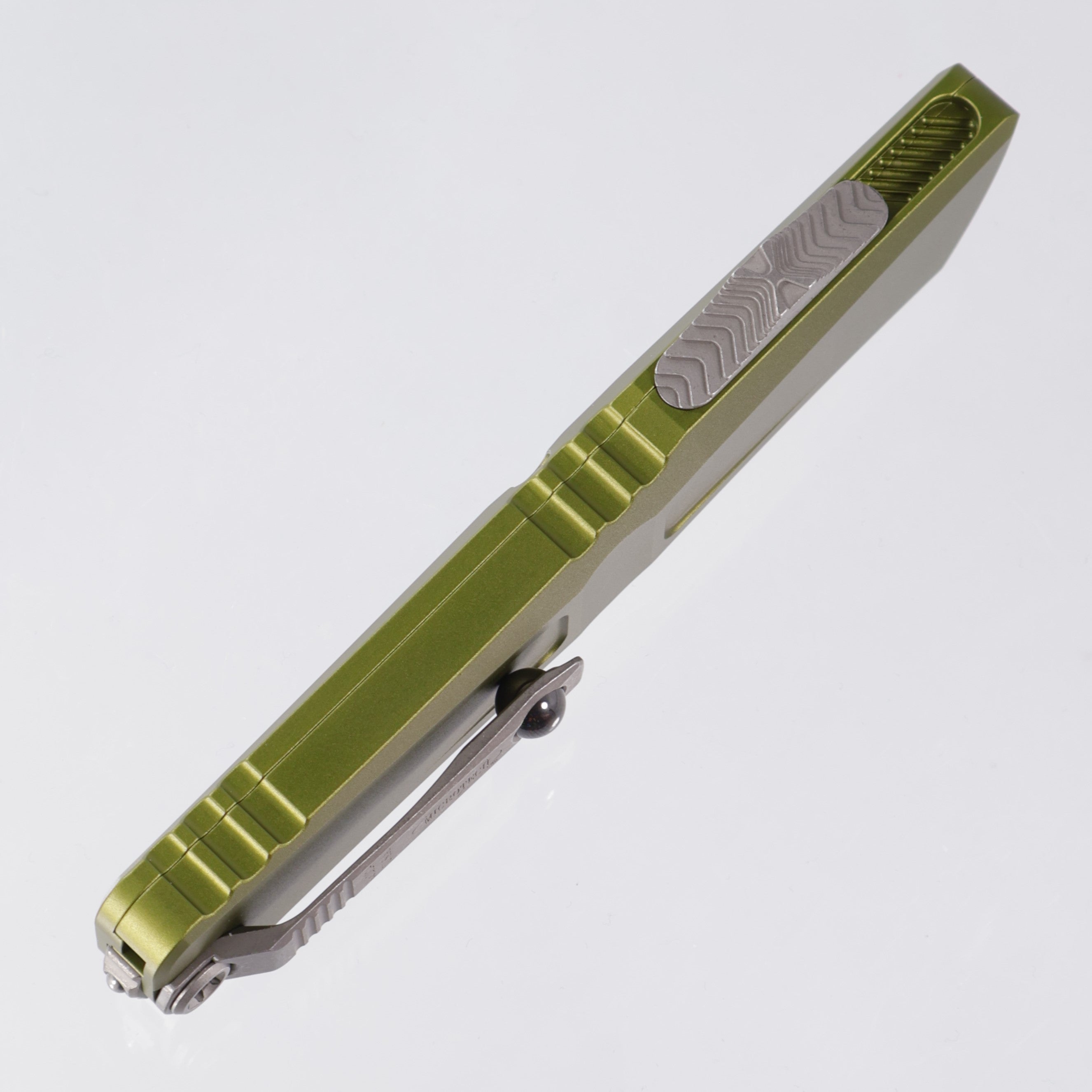 Microtech Combat Troodon Gen 3 - Apocalyptic Double Edge M390MK - OD Green Aluminum - Gen III 1142-10 APOD