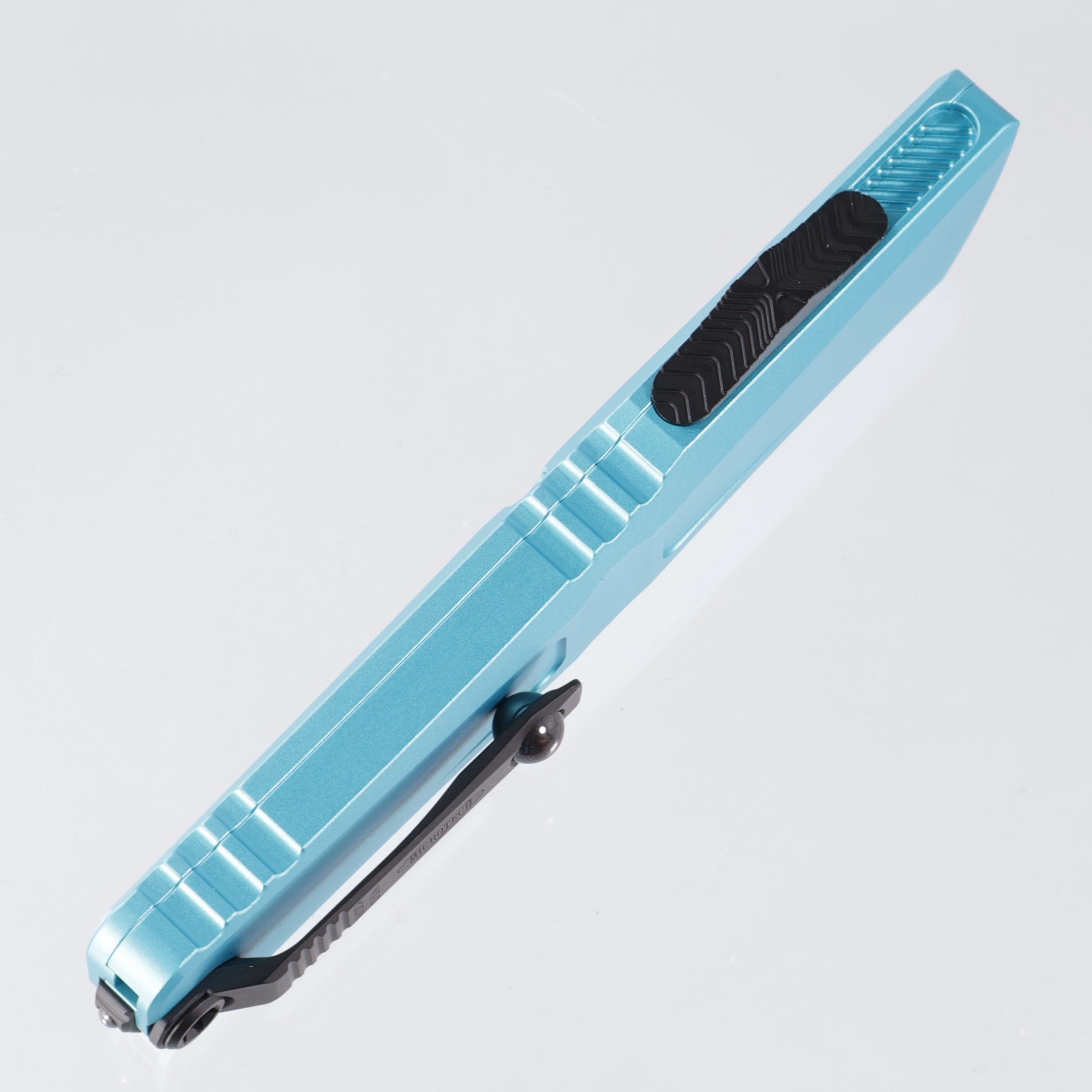 Microtech Combat Troodon Gen 3 - Single Edge Black M390MK - Turquoise Aluminum - Gen III 1143-1 TQ