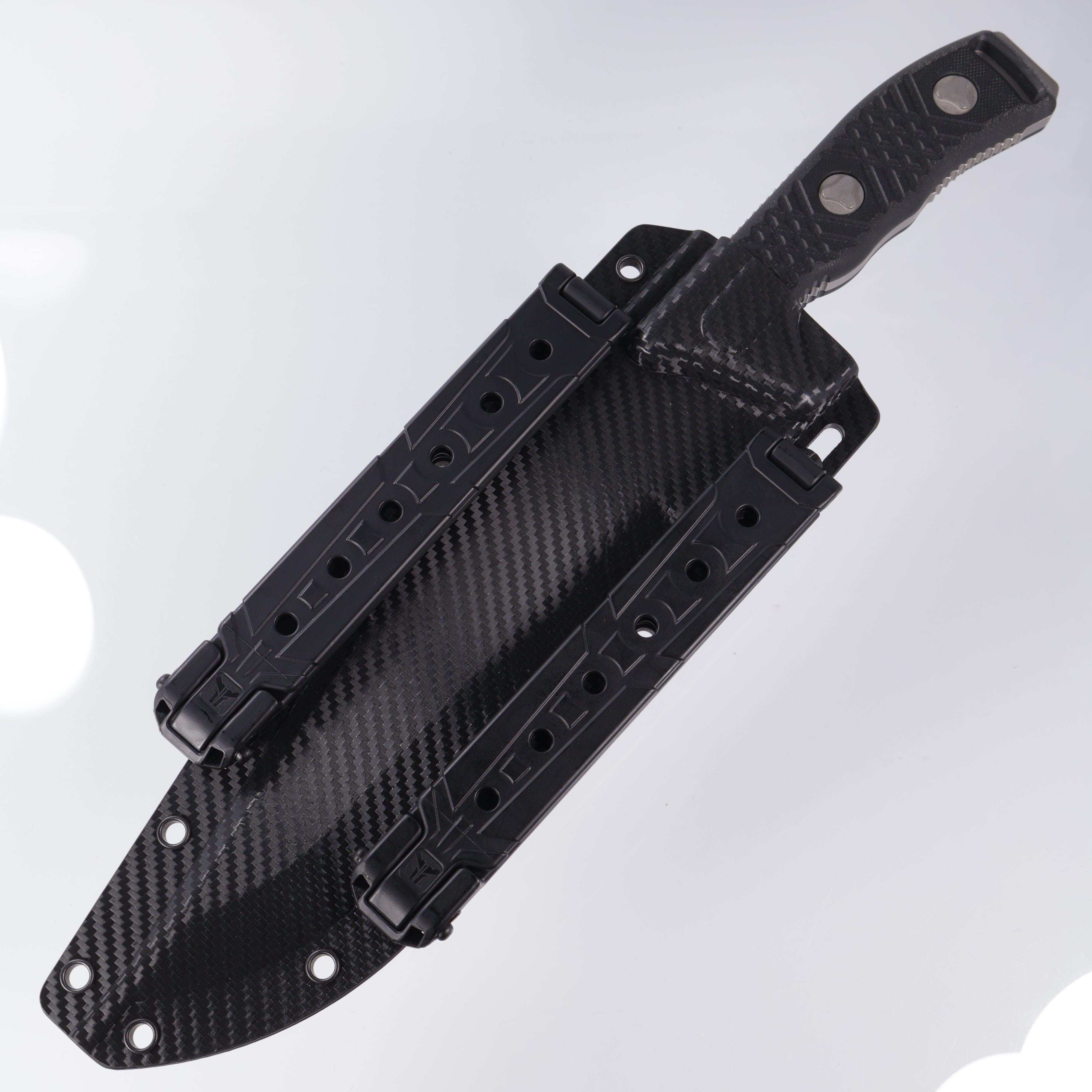Microtech Arbiter - Apocalyptic Standard, Partial Serrate M390 - Milled G10 Handle - 104-11 AP