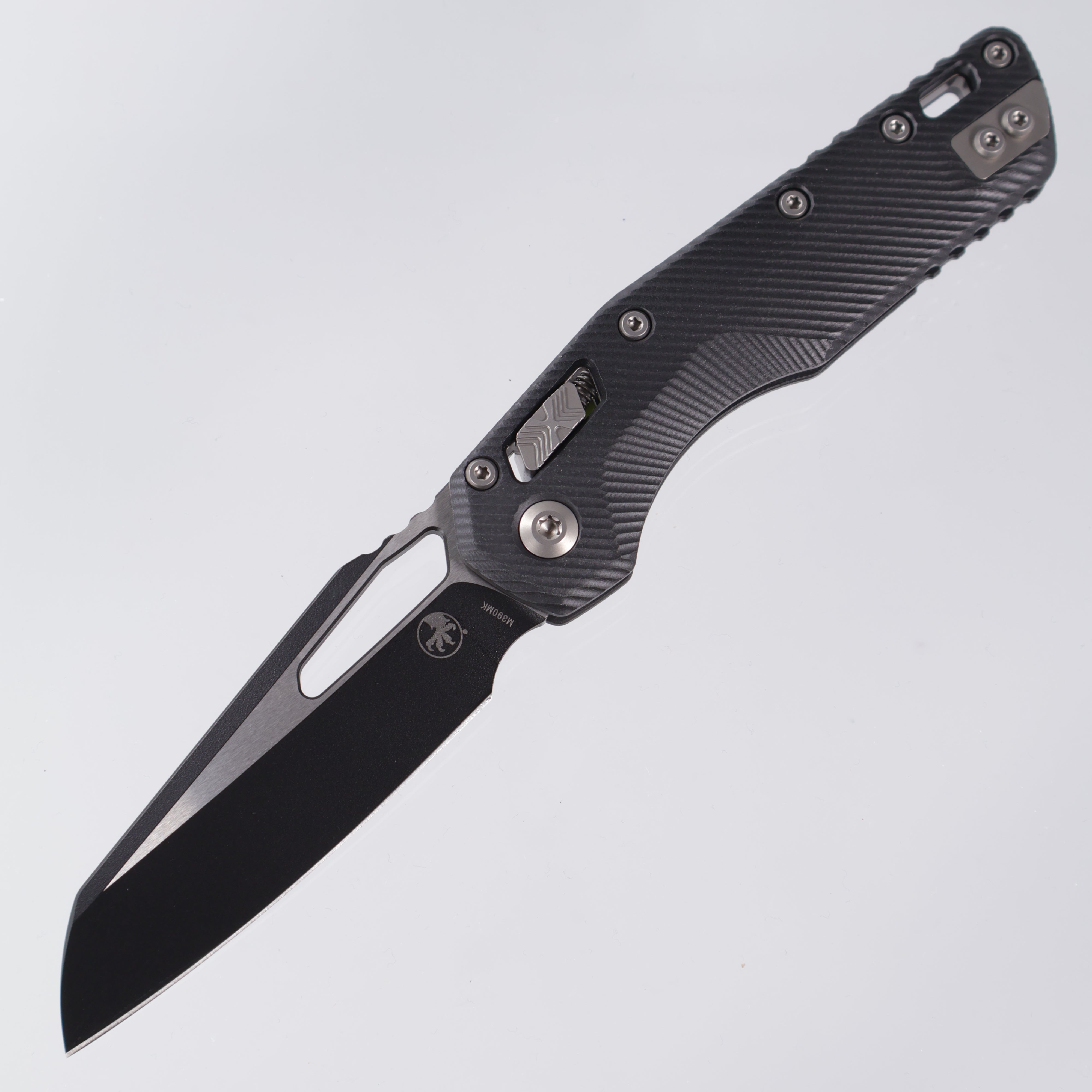 Microtech MSI - Black Fluted G-10 - Black M390MK - 210-1 FLGTBK