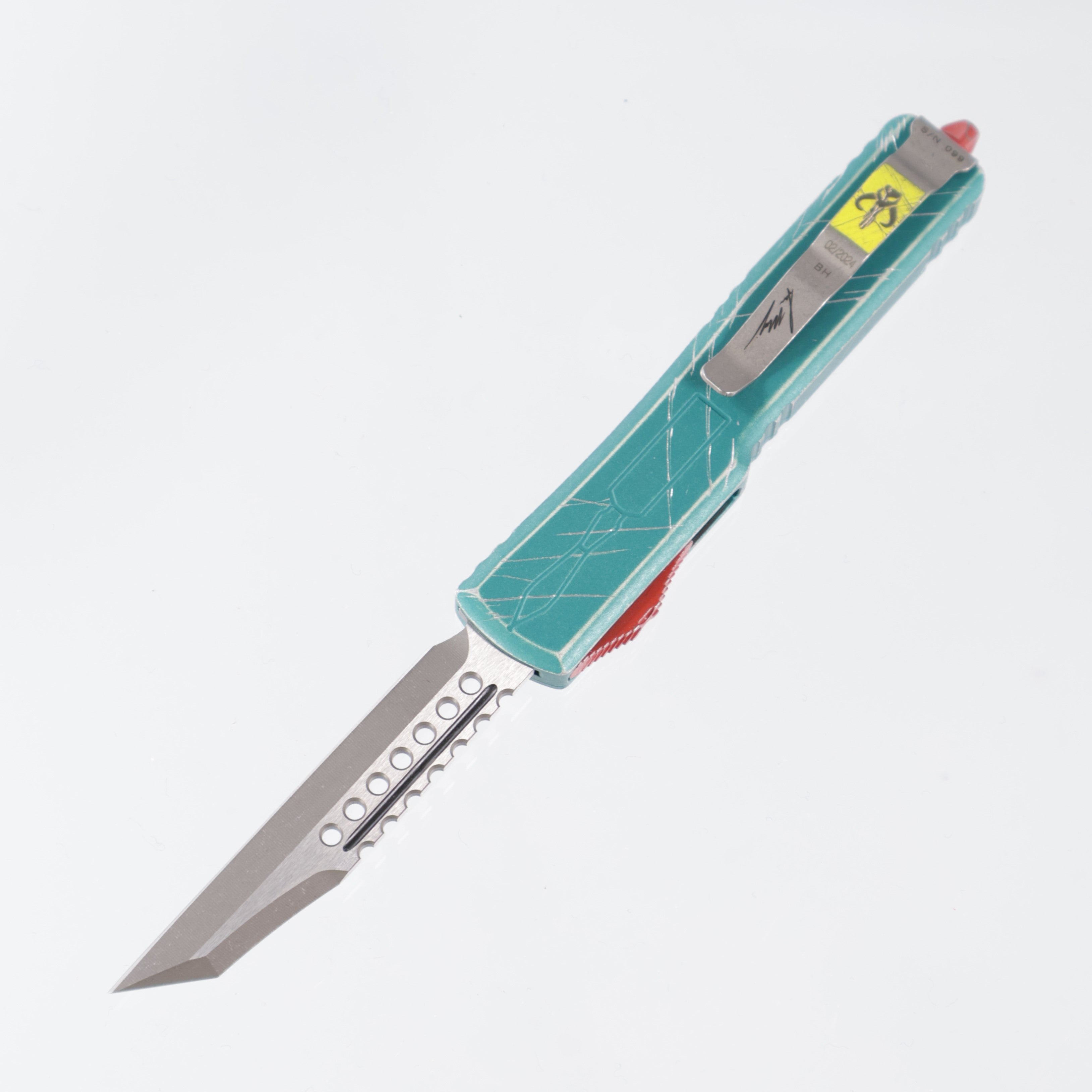 Microtech UTX-70 - Bounty Hunter Warhound - Signature Series - 419W-10 BH