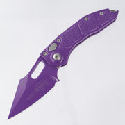 Microtech Stitch Auto - Purple Cerakote M390MK & Aluminum - 169-1 PU-X16