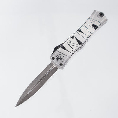 Microtech Hera 2 Mini - Mummy Wrap Halloween - Apocalyptic Double Edge M390MK - Signature Series - Hera II Mini 1702M-1 HWMYS