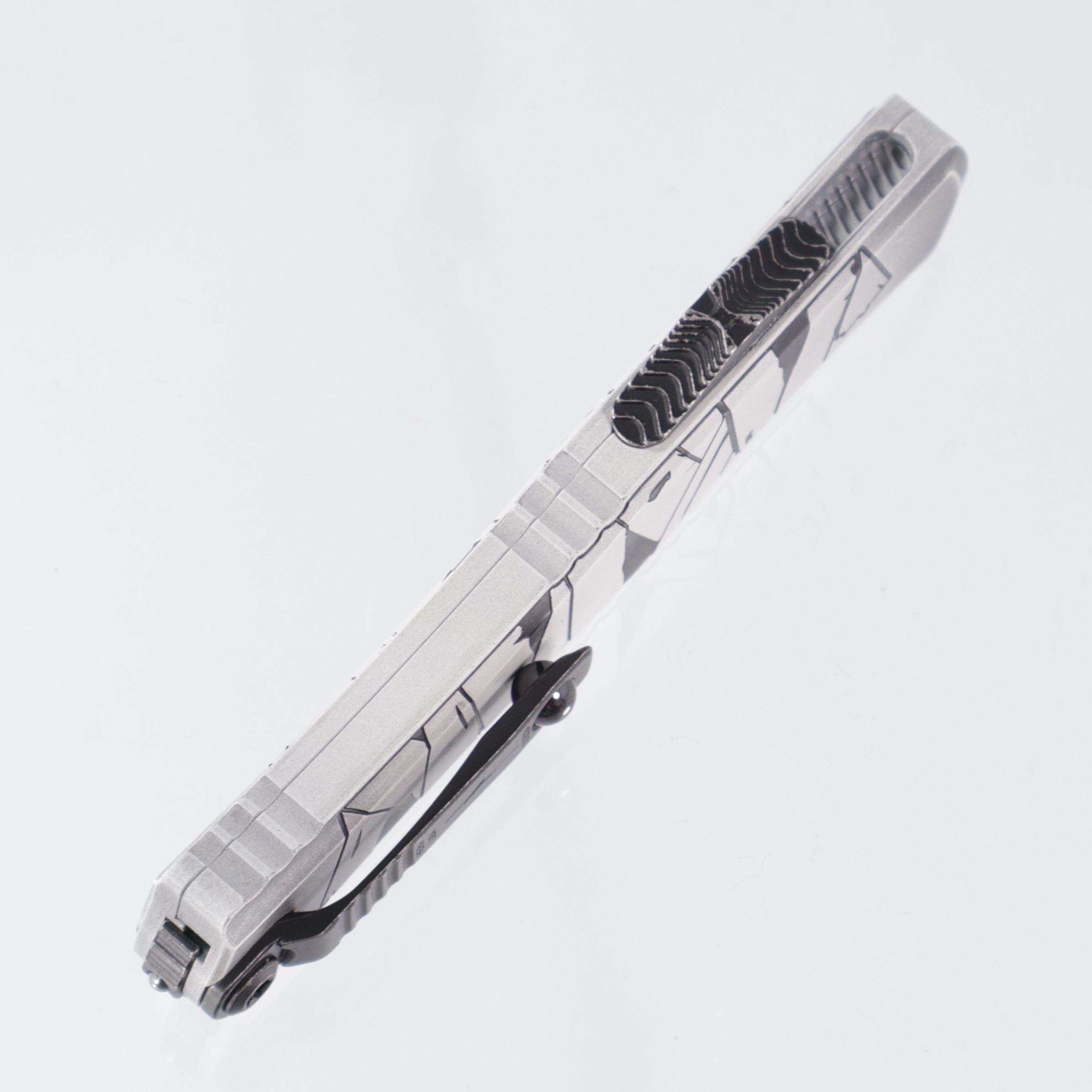 Microtech Hera 2 Mini - Mummy Wrap Halloween - Apocalyptic Double Edge M390MK - Signature Series - Hera II Mini 1702M-1 HWMYS