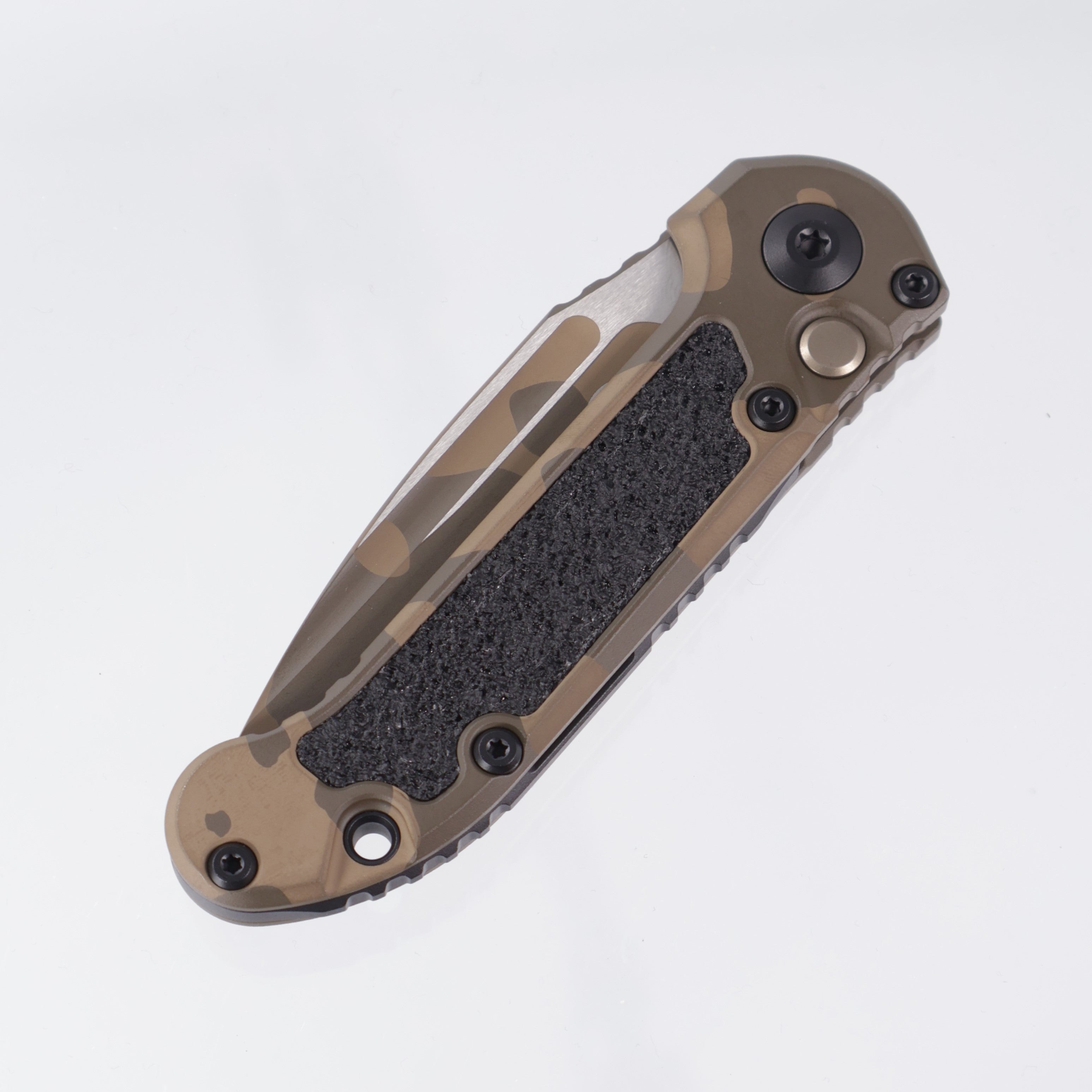 Microtech LUDT - Badlands Camo - Drop Point M390MK - Signature Series L.U.D.T Gen 3 III - 1135-1 BNCS-Z4