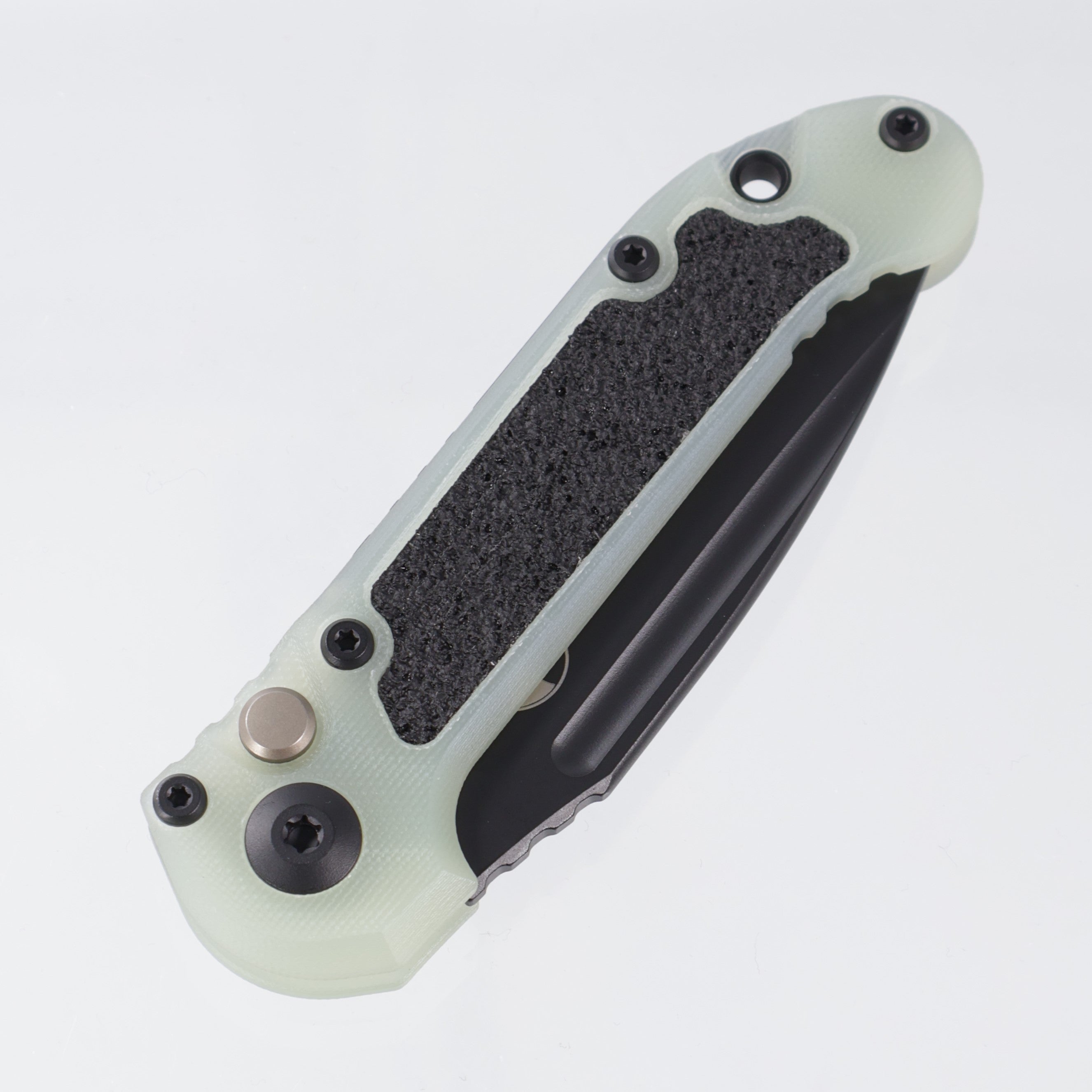 Microtech LUDT Gen 3 - Jade G10 - Black Tactical M390MK - Signature Series - 1135-1 GTJGS-X4