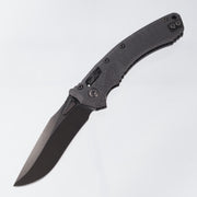 Microtech Amphibian - DLC M390MK - Fluted Carbon Fiber - Signature Series - 137RL-1 DLCTFLCFS