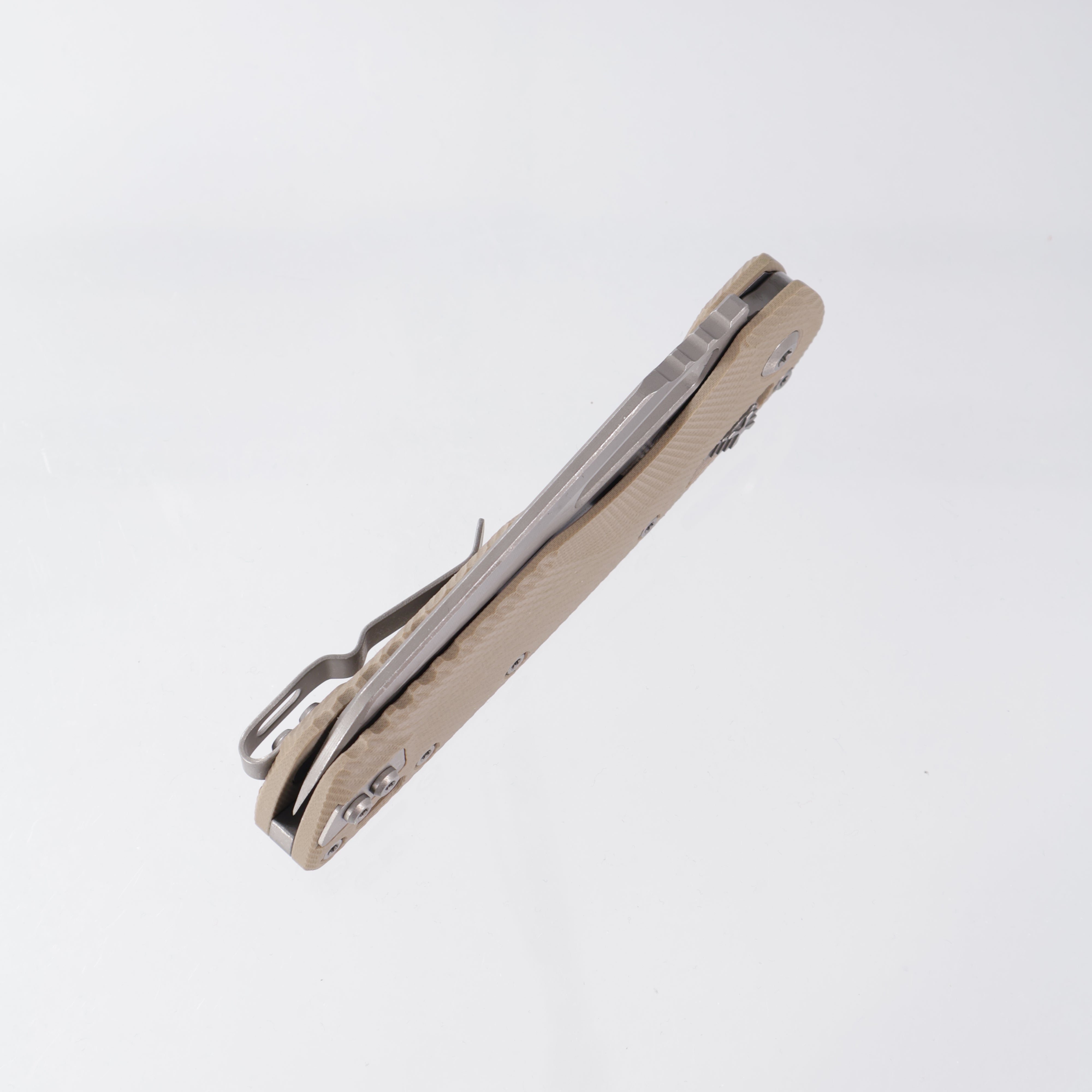 Microtech MSI - Tan Fluted G-10 - Apocalyptic M390MK - 210-10 APFLGTTA