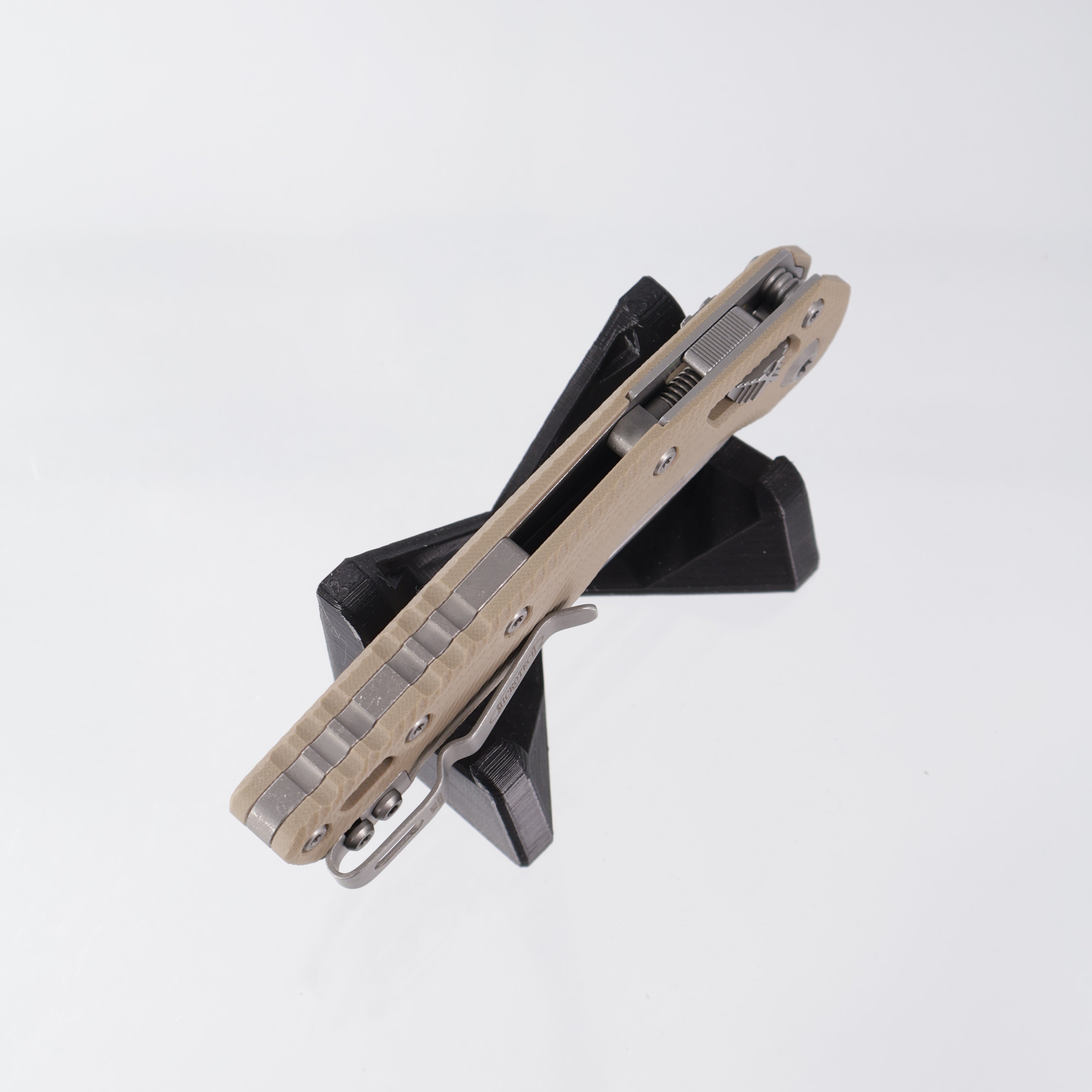 Microtech MSI - Tan Fluted G-10 - Apocalyptic M390MK - 210-10 APFLGTTA