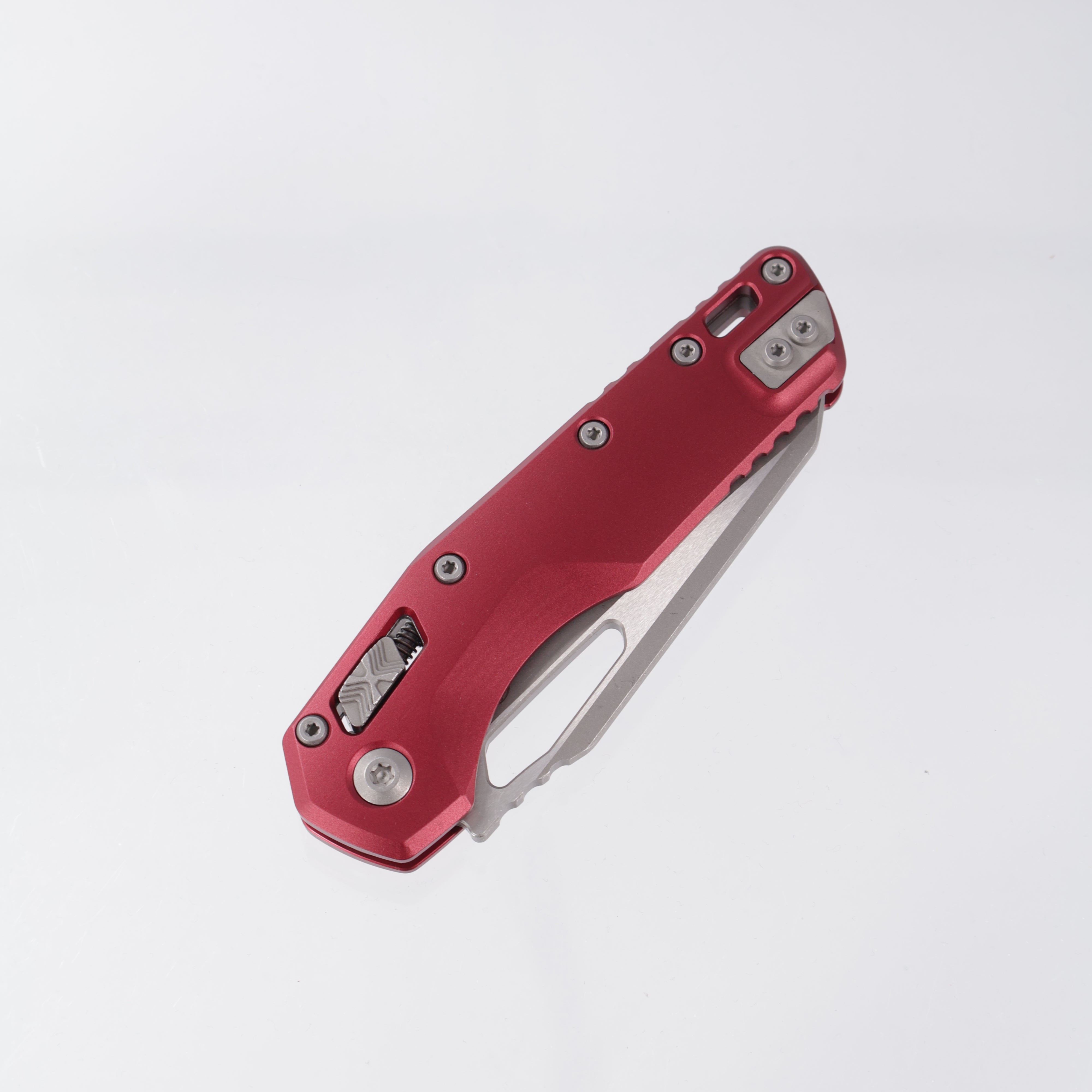 Microtech MSI - Merlot Smooth Aluminum - Apocalyptic M390MK - 210-10 APMR