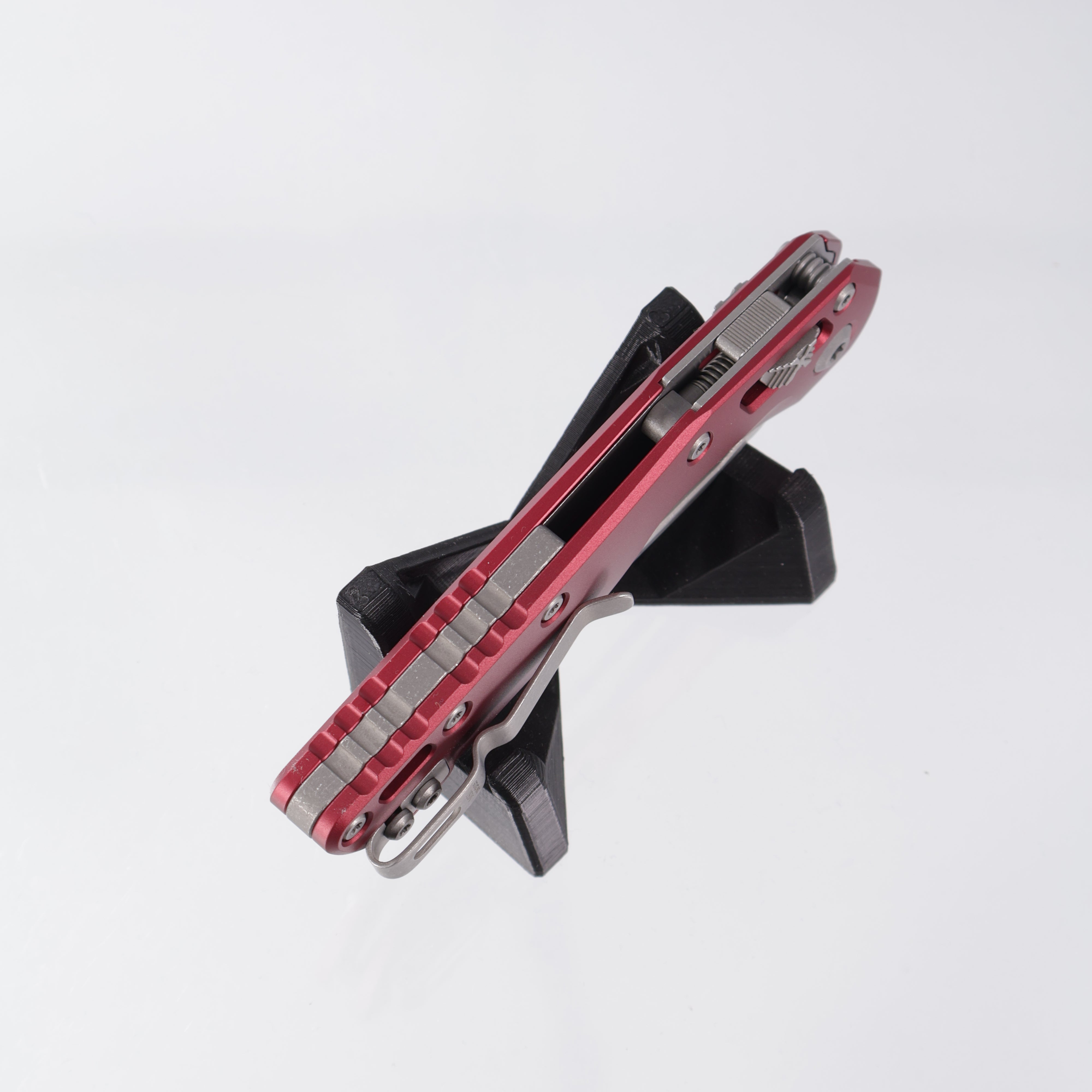 Microtech MSI - Merlot Smooth Aluminum - Apocalyptic M390MK - 210-10 APMR