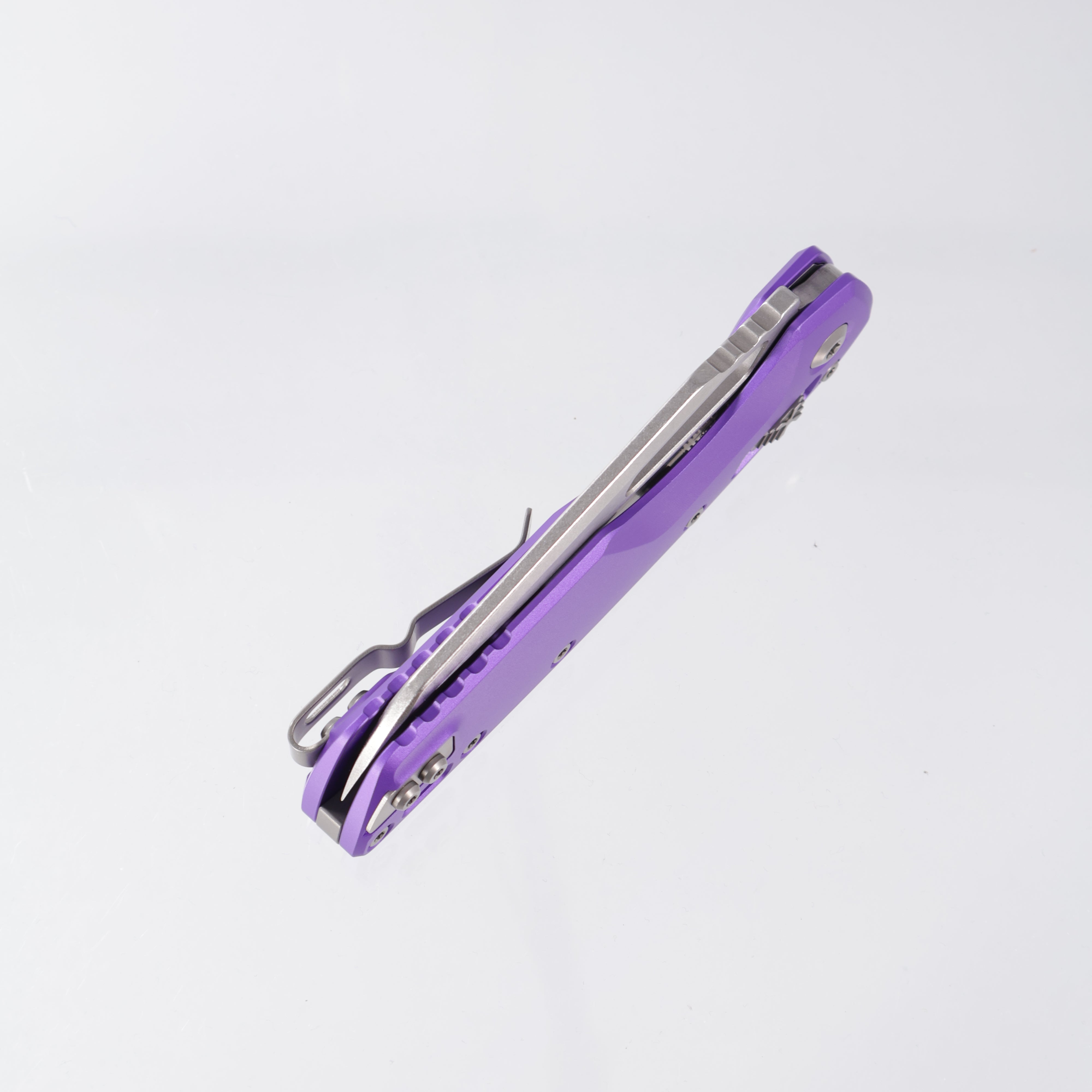 Microtech MSI - Purple Smooth Aluminum - Stonewash M390MK - 210-10 PU