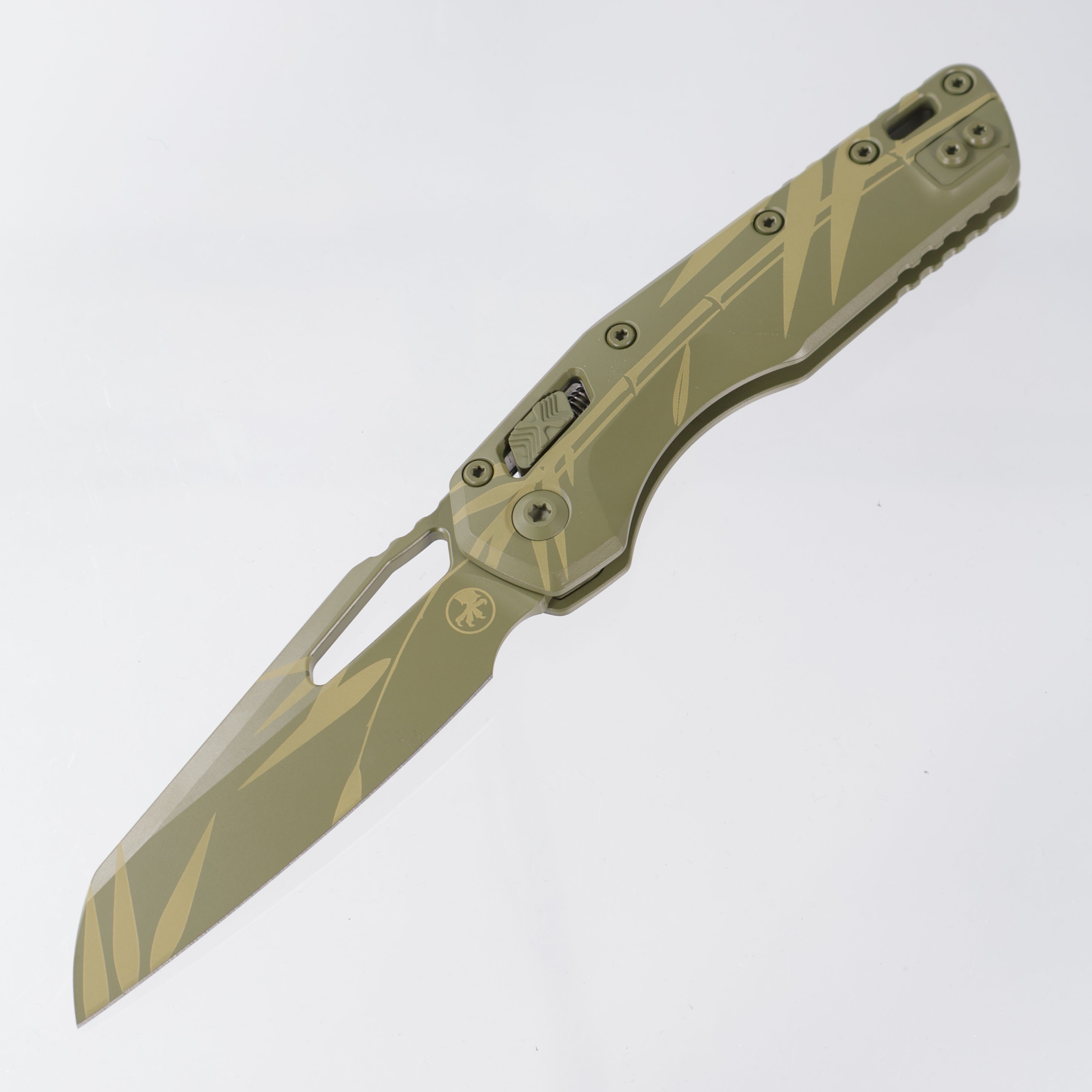 Microtech MSI - Cerakote Bamboo Aluminum - M390MK - 210-1 CAM