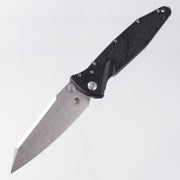 Microtech Socom Elite Warcom - Black Aluminum - Stonewash M390MK - 259-10 S