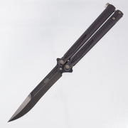 Microtech Tachyon III - Black Aluminum w/ Bronze Hardware - DLC Elmax - 173-1 DLC *BLEMISHED* - *NEW OLD STOCK*