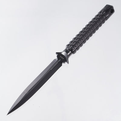 Microtech ADO Dagger - Black Standard - Plain Edge - 115-1 *PRE-OWNED*