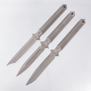Marfione Custom ADO Matching Set of 3 - S/N: 013 Tanto, Dagger & Single Edge - 06/2007 Builds *PRE-OWNED*