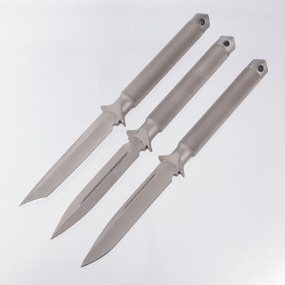 Marfione Custom ADO Matching Set of 3 - S/N: 013 Tanto, Dagger & Single Edge - 06/2007 Builds *PRE-OWNED*