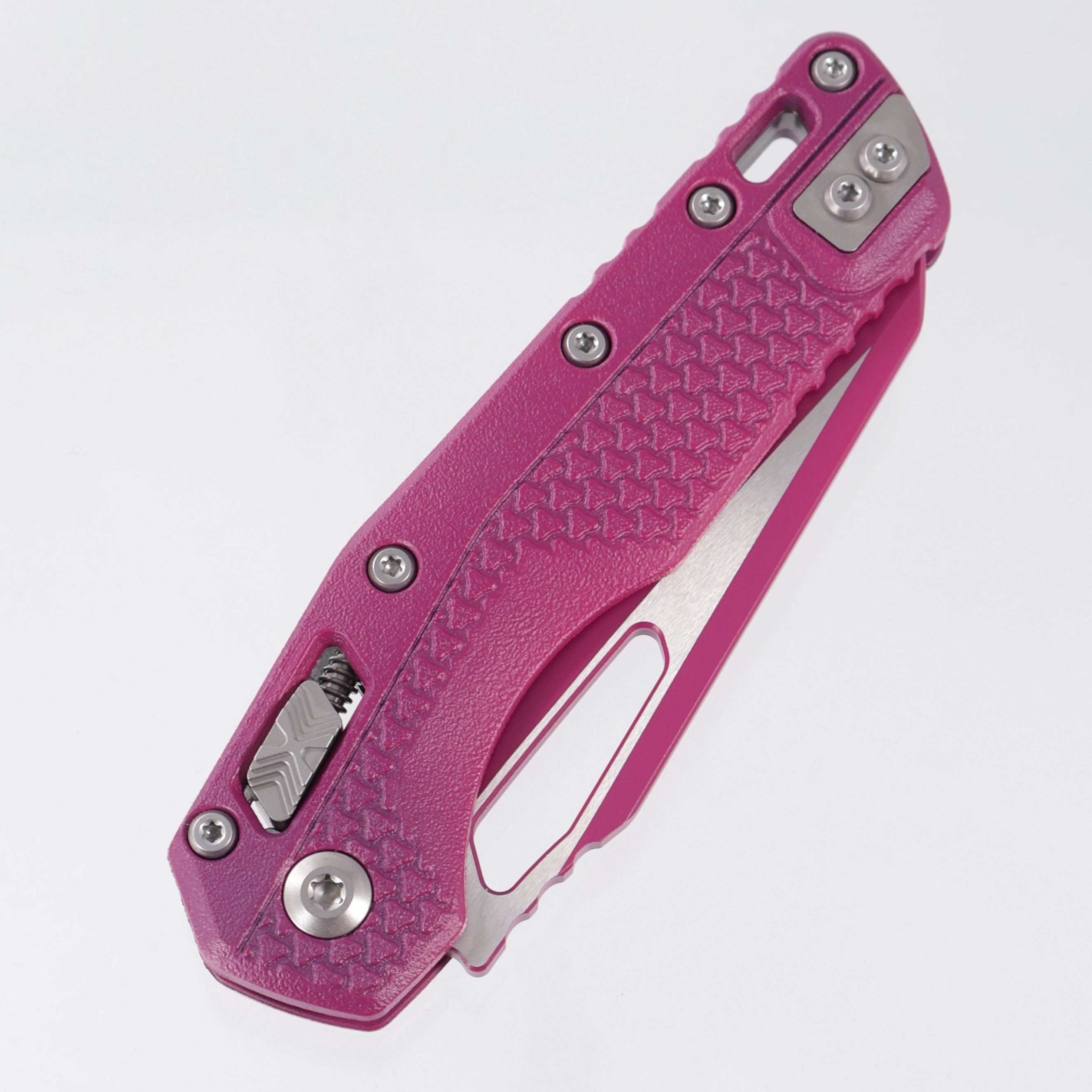 Microtech MSI - Sangria Polymer - 2-Tone Sangria M390MK - 210T-1 PMCSR