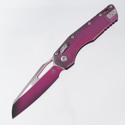 Microtech MSI - Faded Sangria Polymer - 2-Tone Faded Sangria M390MK - 210T-1 PMCSR