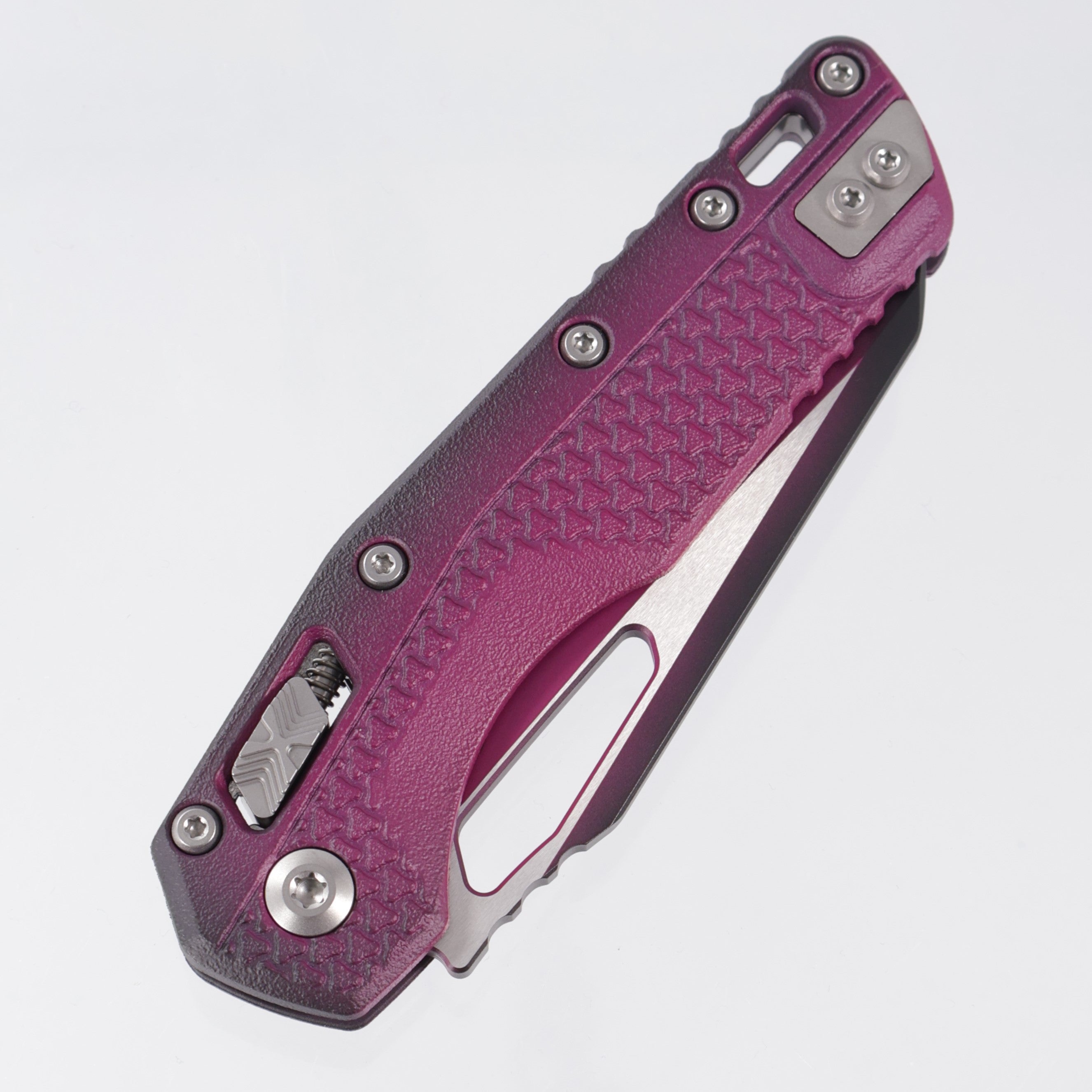 Microtech MSI - Faded Sangria Polymer - 2-Tone Faded Sangria M390MK - 210T-1 PMCSR