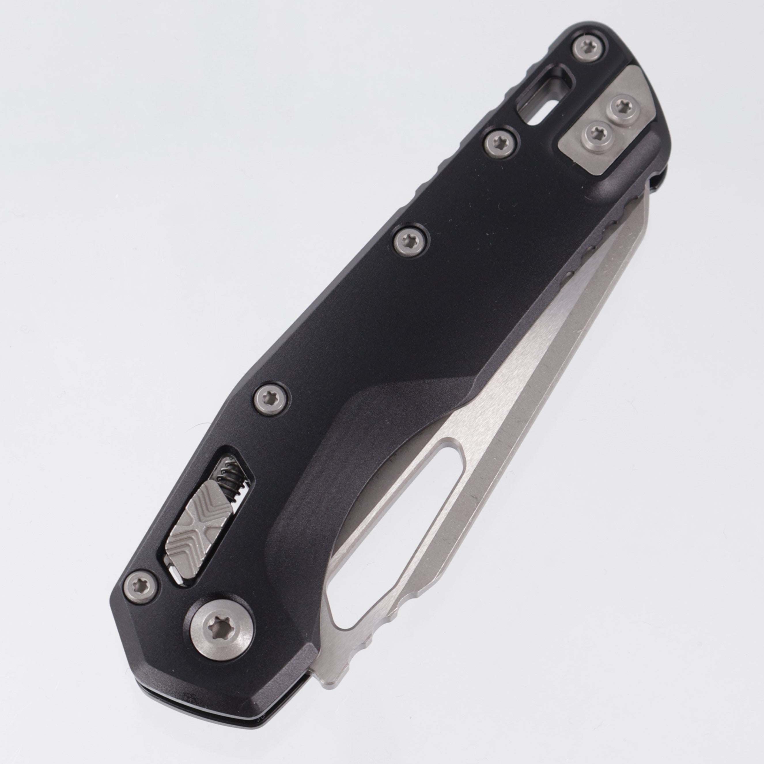 Microtech MSI - Black Smooth Aluminum - Apocalyptic M390MK - 210-10 AP