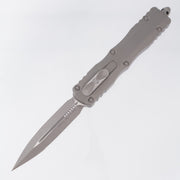 Microtech Dirac Delta - Natural Clear Aluminum - Apocalyptic M390MK - 227-10 APNC