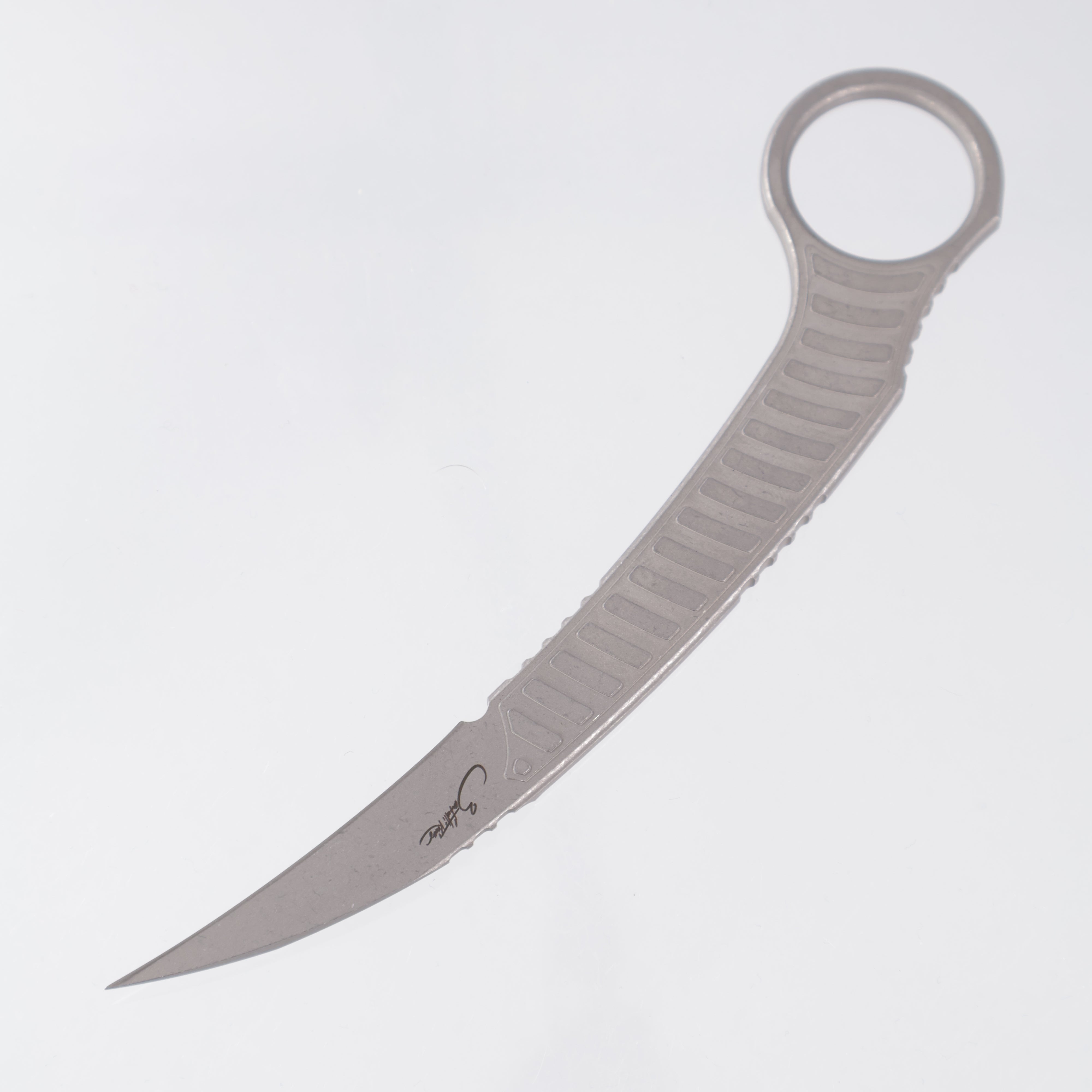 Microtech Feather Karambit Signature Series - Apocalyptic M390MK - 215-10 APS