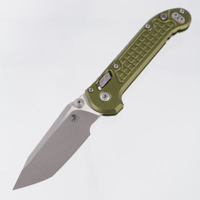 Microtech LUDT Ram-Lok Tanto - OD Green Frag Aluminum - Apocalyptic M390MK - 1136RL-10 APFROD