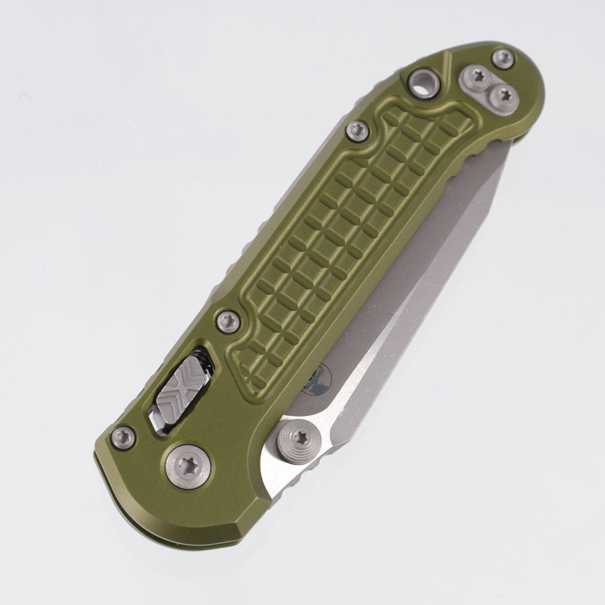 Microtech LUDT Ram-Lok Tanto - OD Green Frag Aluminum - Apocalyptic M390MK - 1136RL-10 APFROD