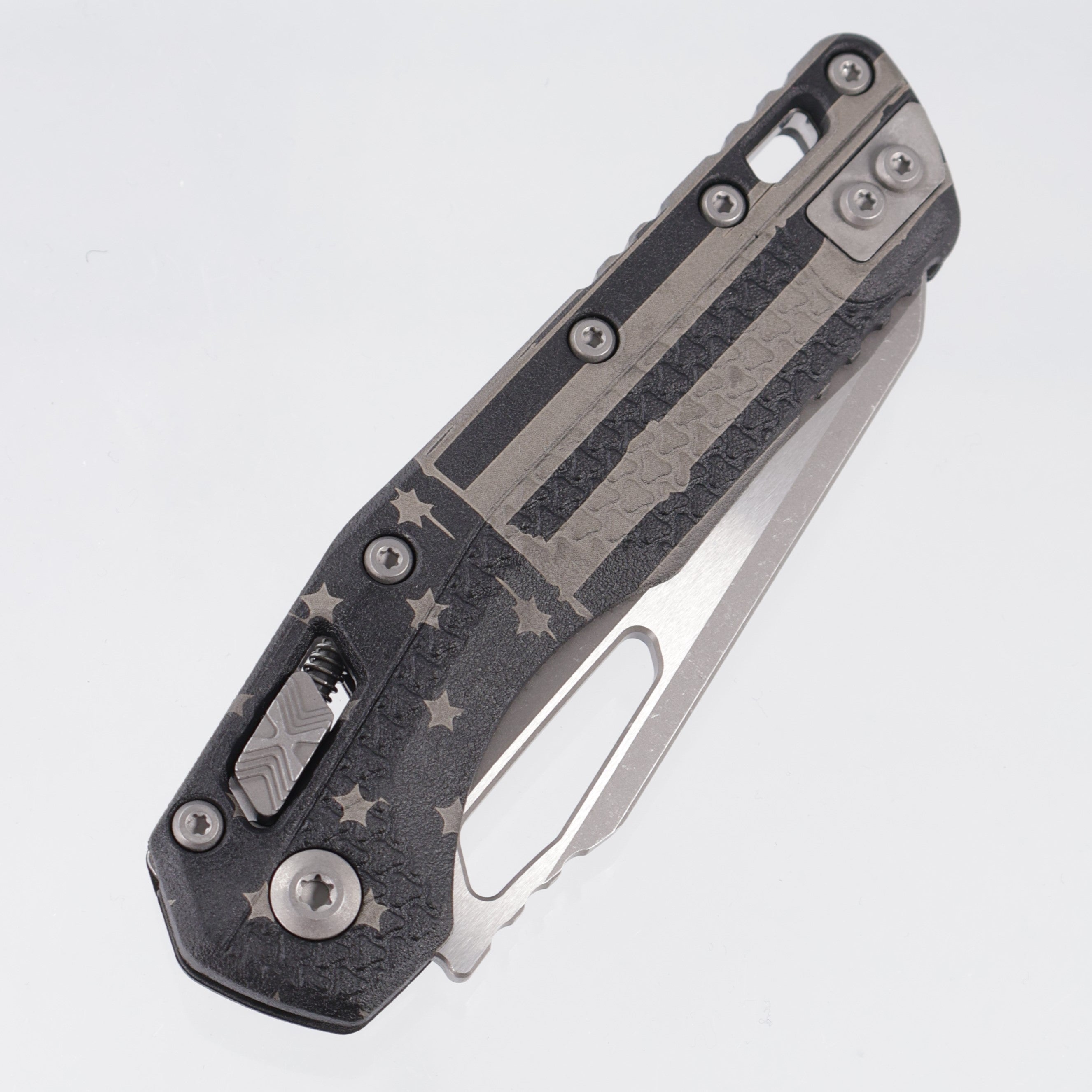 Microtech MSI - Black Flag Polymer - Apocalyptic M390MK - 210T-10 APPMFLAG