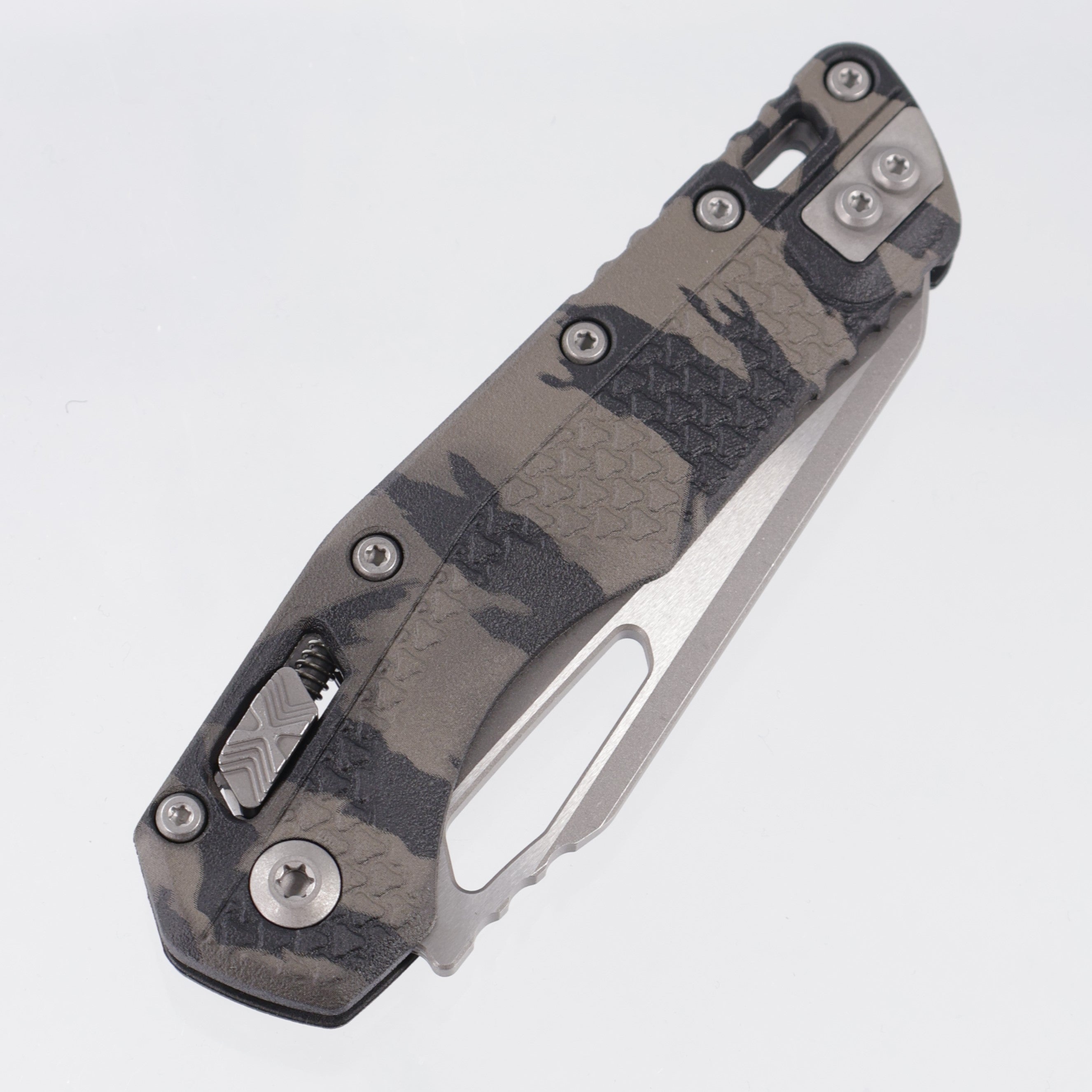 Microtech MSI - Tiger Camo Polymer - Apocalyptic M390MK - 210T-10 APPMTRC
