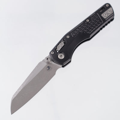 Microtech MSI Mini - Black Frag Aluminum - Apocalyptic M390MK - 210M-10 APFR