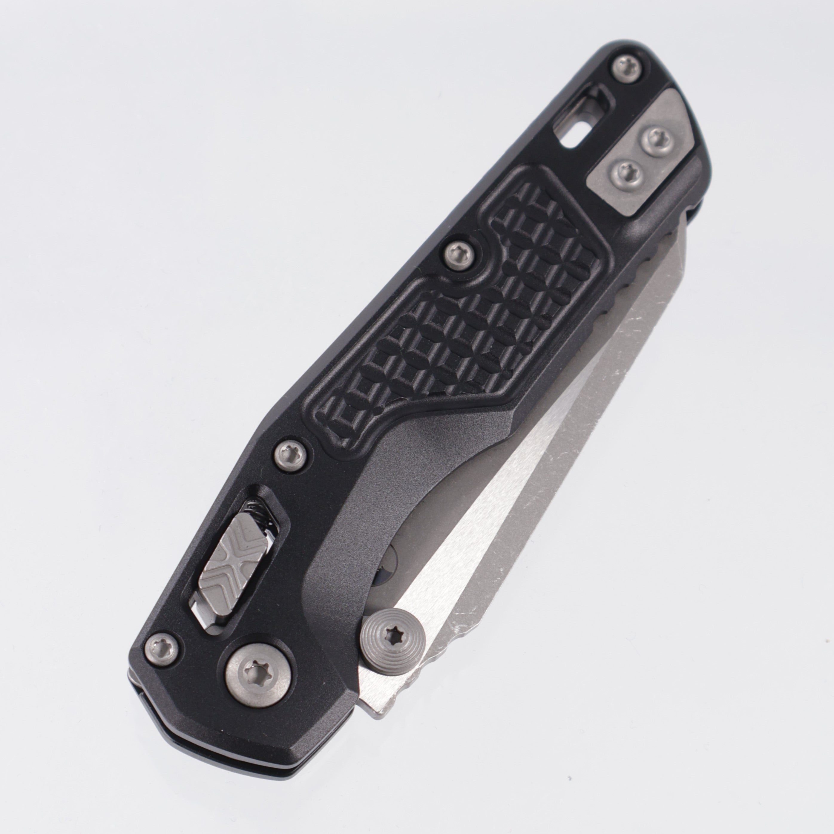 Microtech MSI Mini - Black Frag Aluminum - Apocalyptic M390MK - 210M-10 APFR