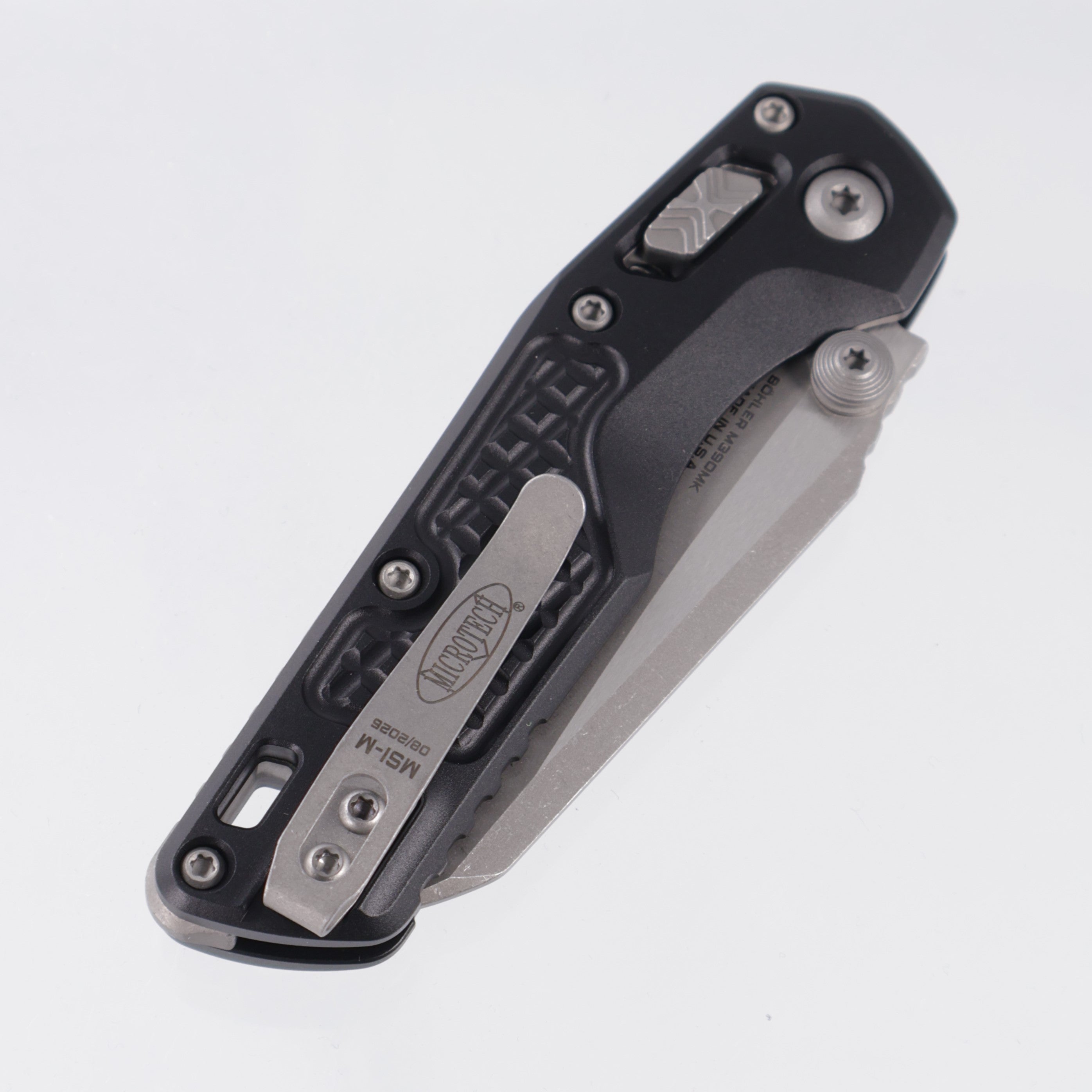 Microtech MSI Mini - Black Frag Aluminum - Apocalyptic M390MK - 210M-10 APFR