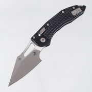 Microtech Stitch Mini Ram-Lok - Black Frag Aluminum - Apocalyptic M390MK - 169MRL-10 APFR