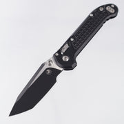 Microtech LUDT Ram-Lok Tanto - Black Frag Aluminum - Black Standard M390MK - 1136RL-1 FR