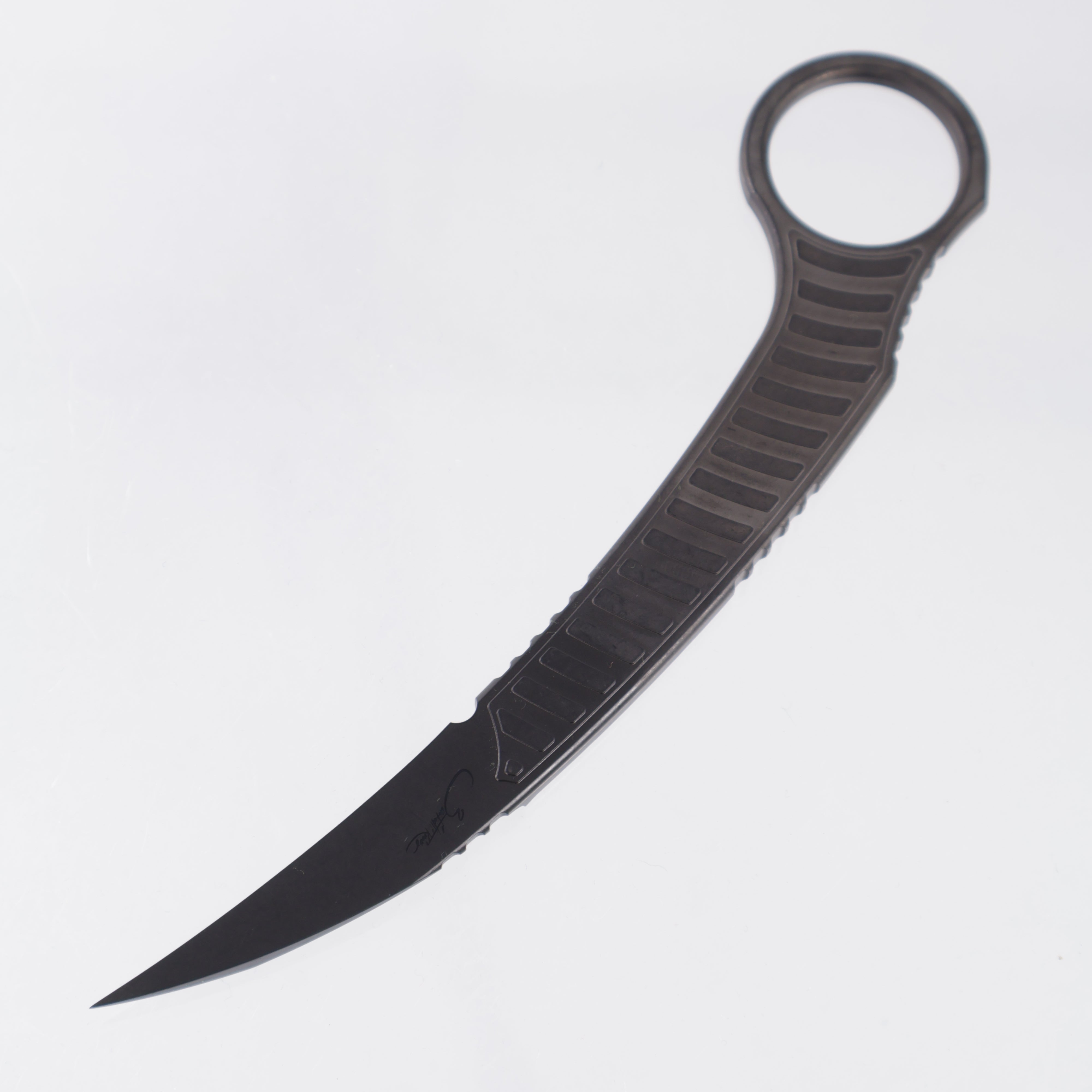 Microtech Feather Karambit Signature Series - DLC M390MK - 215-10 DLCS