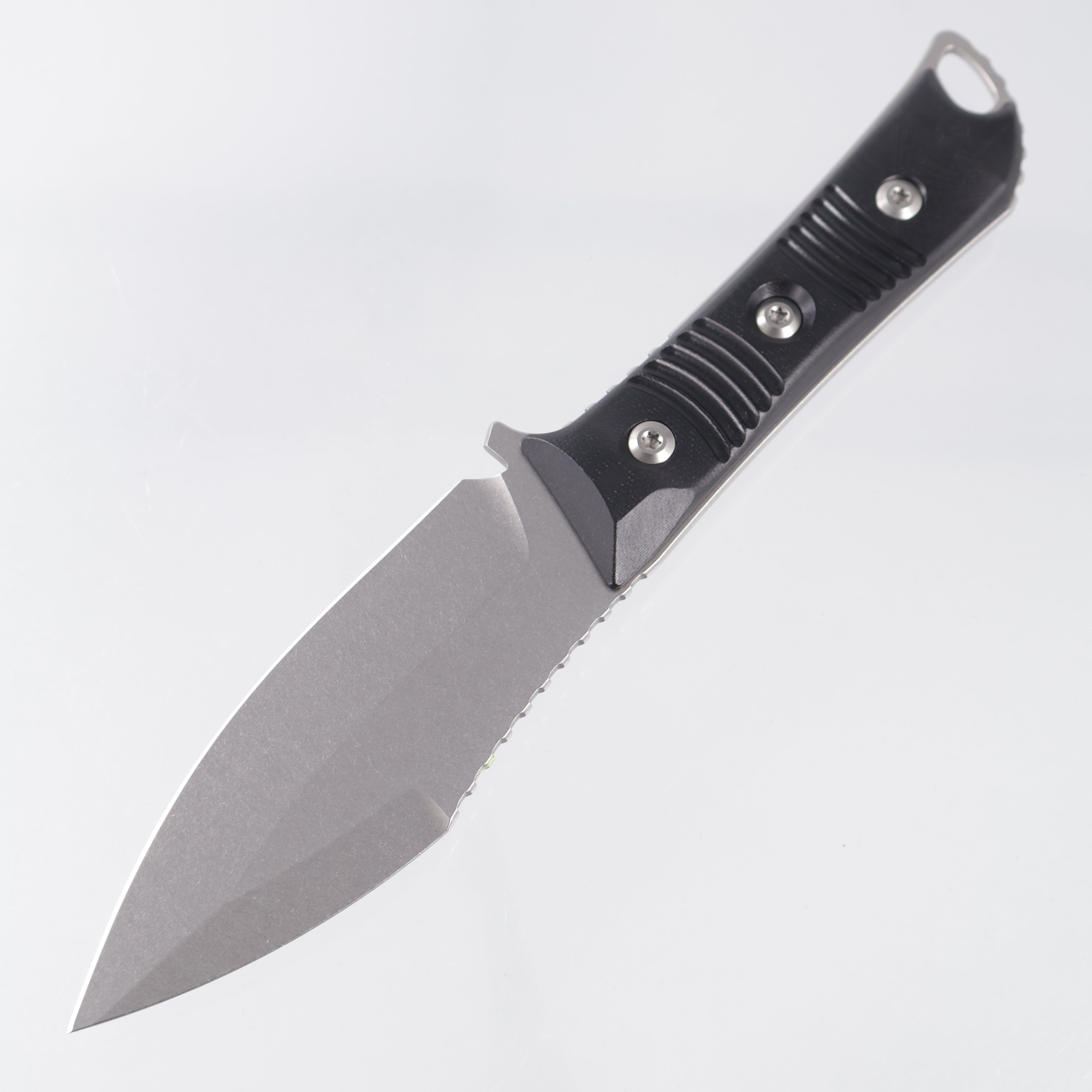 Microtech Always Survive Fixed - Black G10 - Stonewash M30MK - 96-10 BK