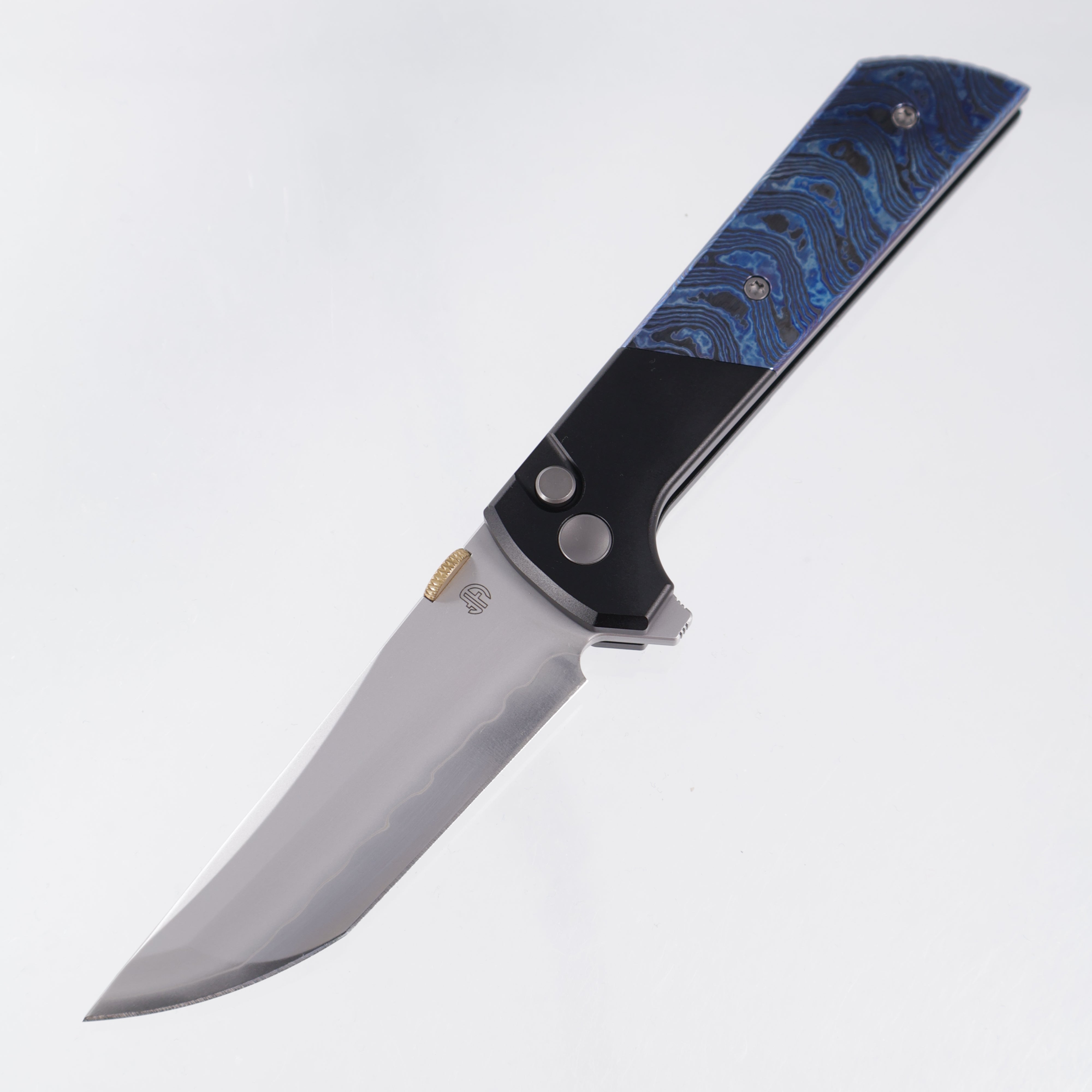 North Mountain Blade Chop 2 - Black Aluminum w/ Zirmascus Overlays - SLD-Magic - 2407-ZRDM