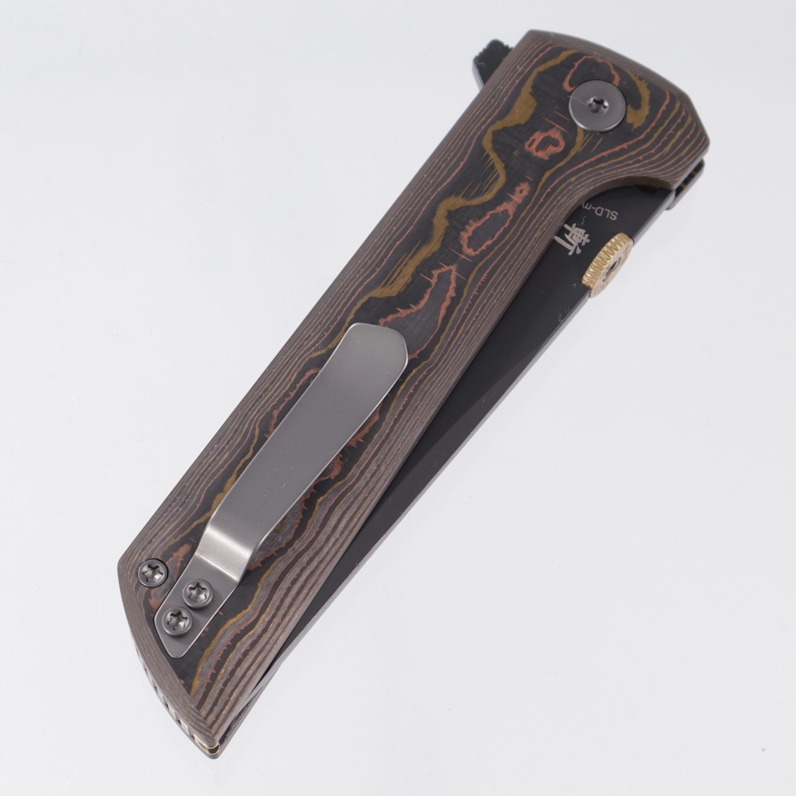 North Mountain Blade Chop 2 - Copper & Brass Ceramic Carbon Fiber - DLC SLD-Magic - 2406-CUCF-DLC