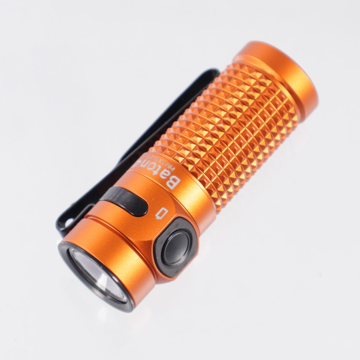 Olight Baton 4 - Orange Aluminum w/ Black Accents  - 1300 Lumen Max